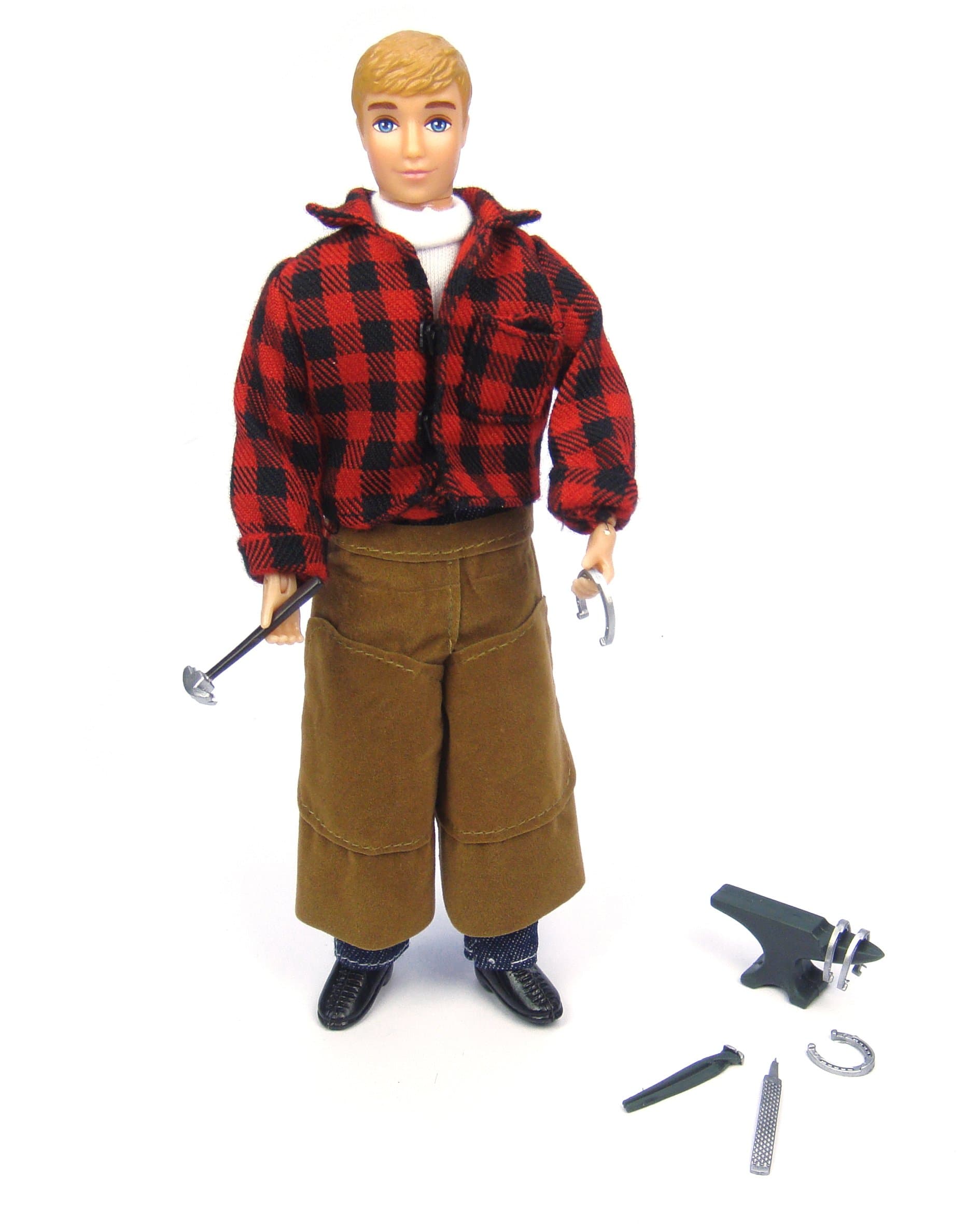 Breyer Traditional Farrier with Blacksmith Tools - 8" Toy Figure