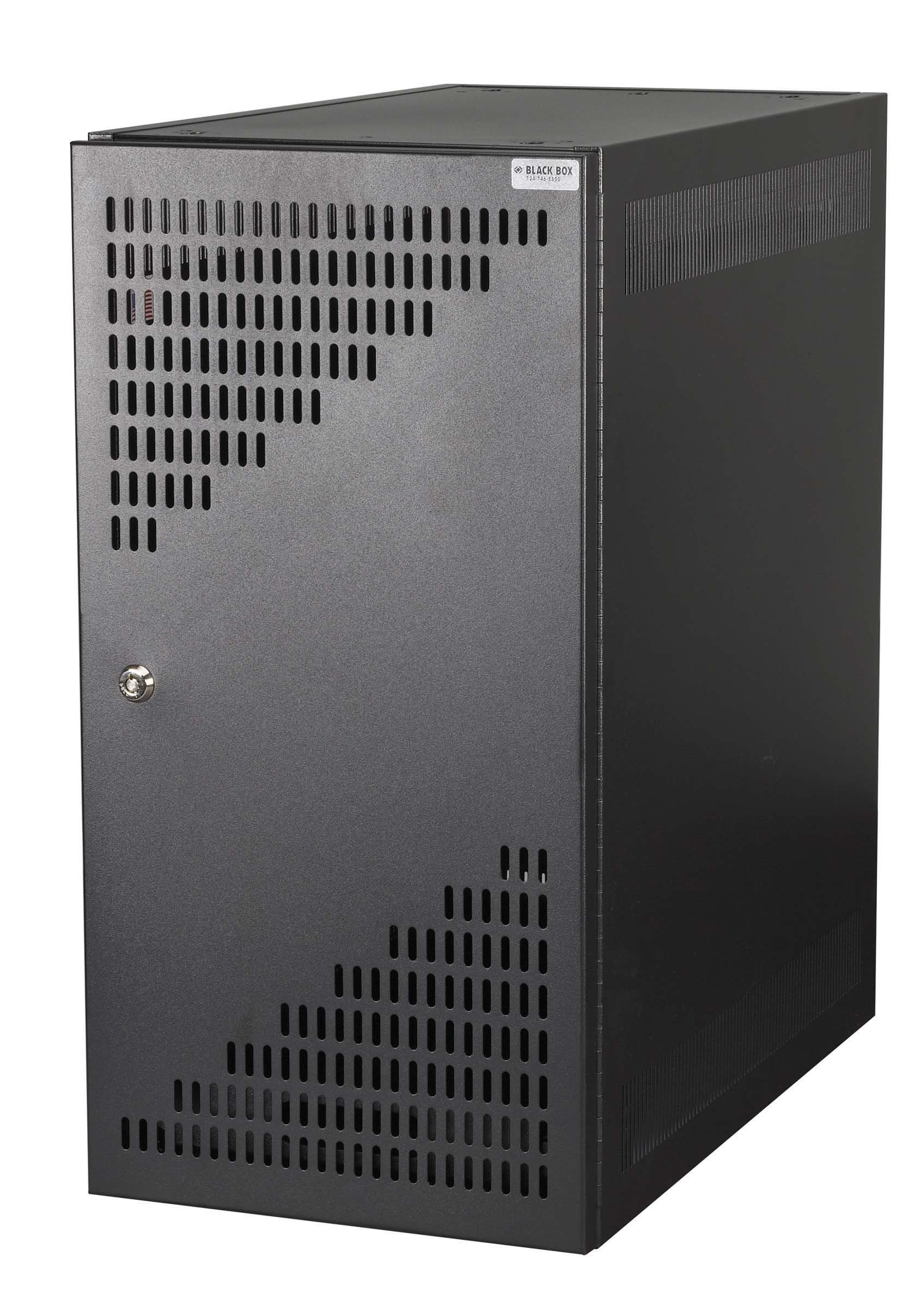 Black Box CPU Security Cabinet - Black