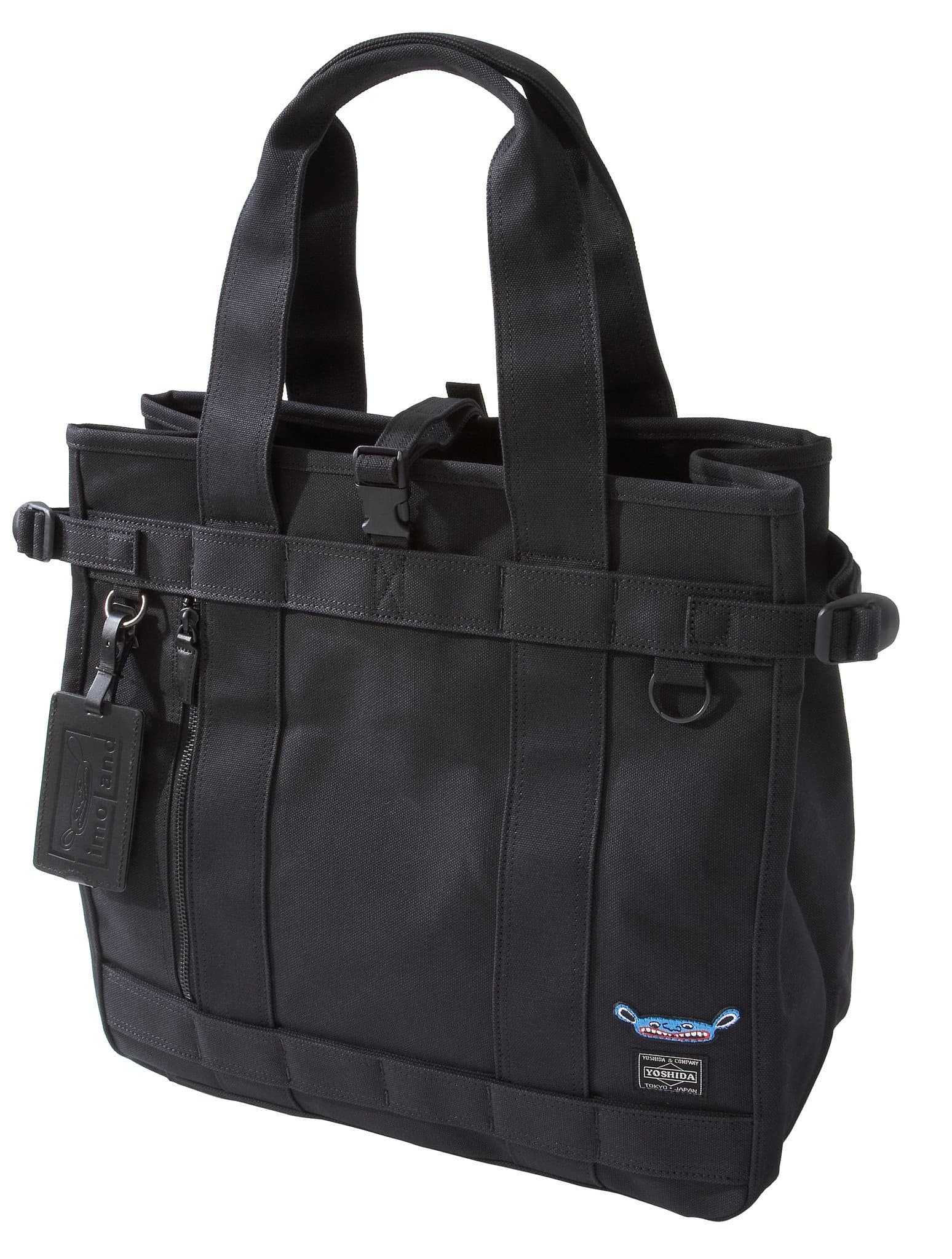 Yoshida Porter Canvas Tote (Black)