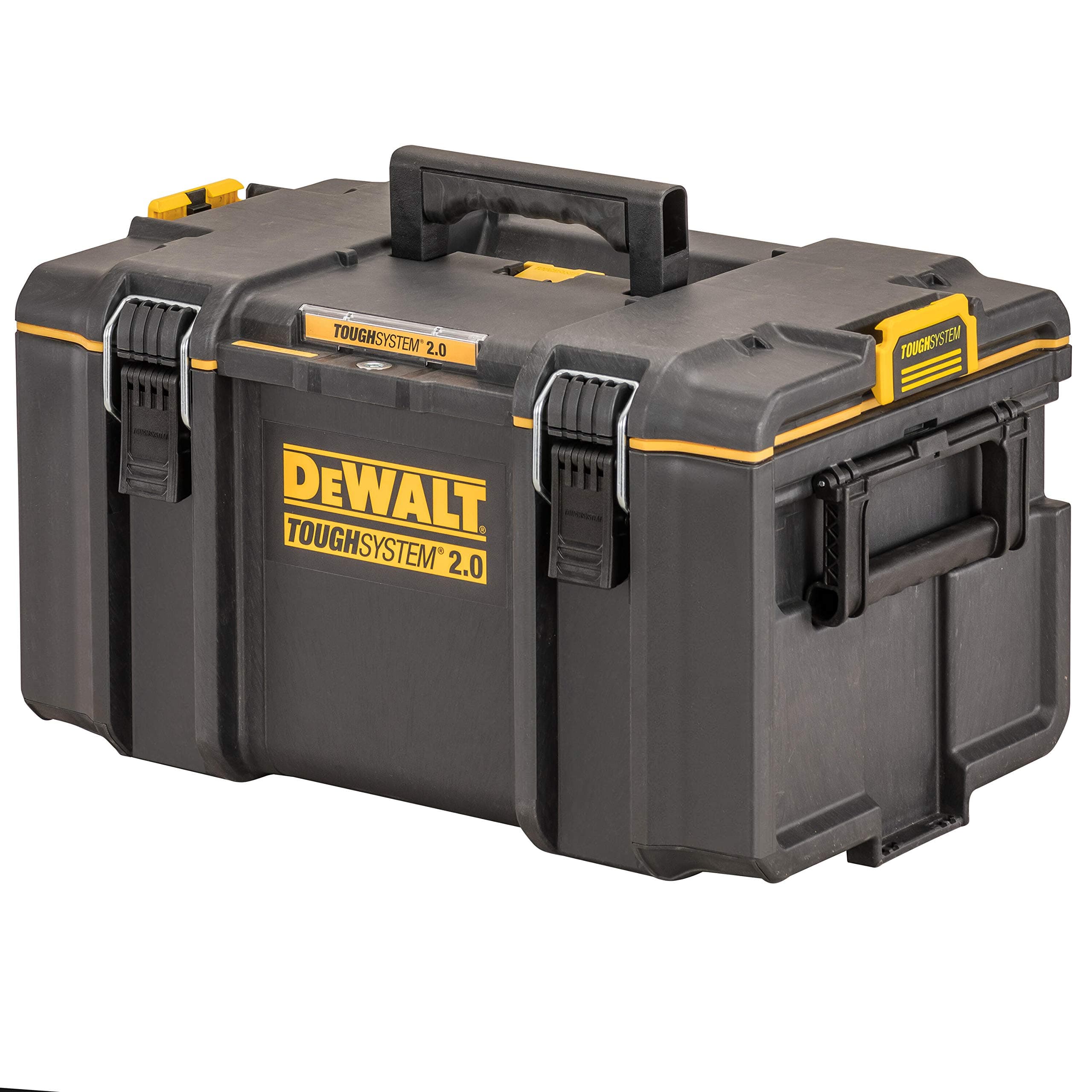 Durable DS300 toolbox with IP65 seal, 50kg load, auto-latching, removable tray, and tracker-ready design—ideal for secure, stackable jobsite tool storage.