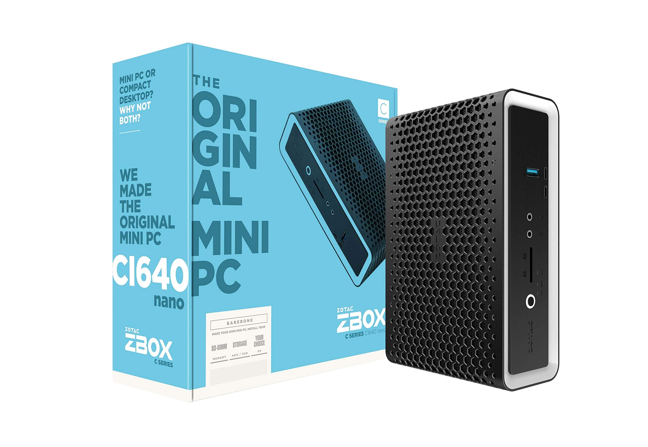 ZOTAC ZBOX CI640 nano Mini PC - Barebones