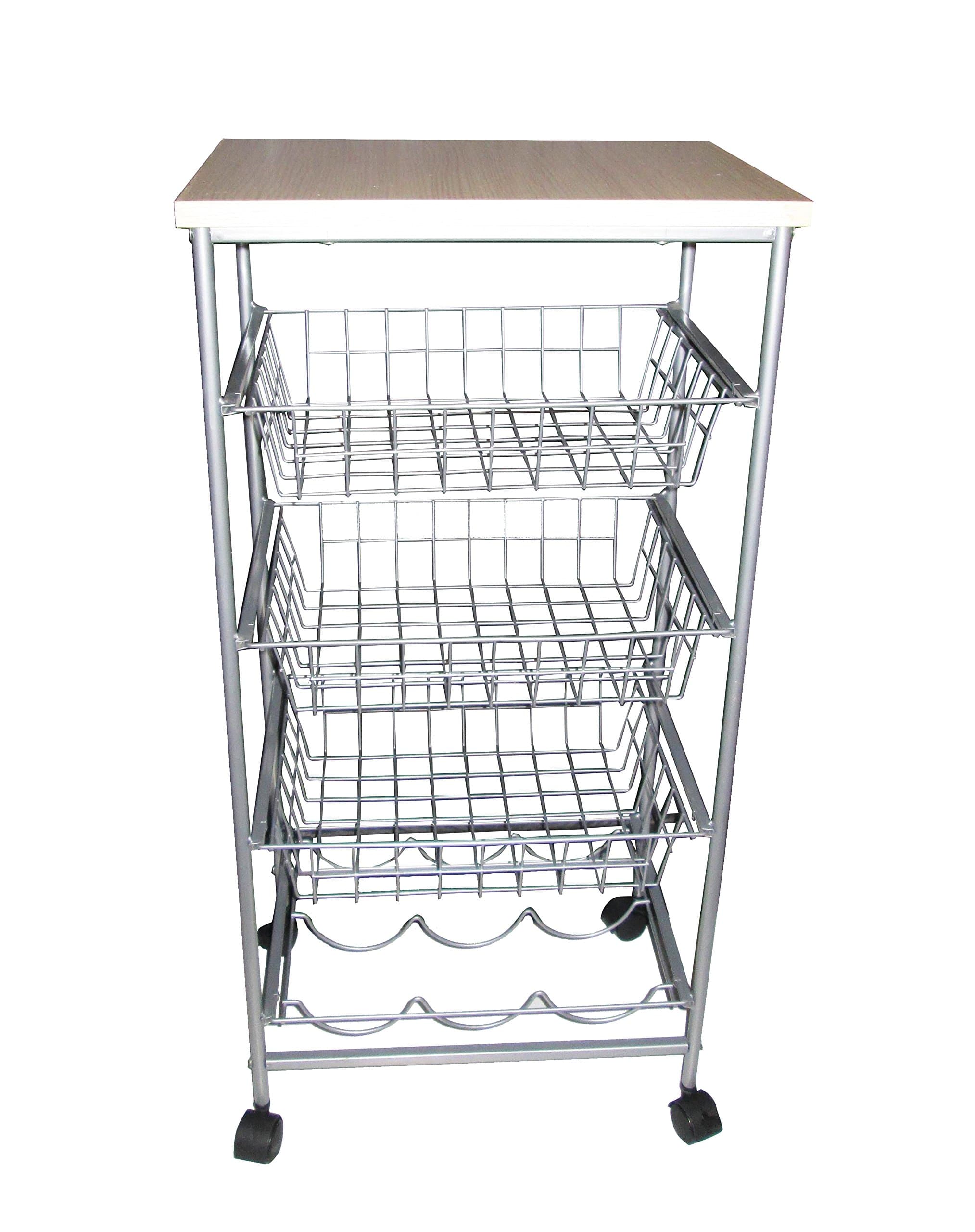 JA Marketing 4-Tier Kitchen Cart