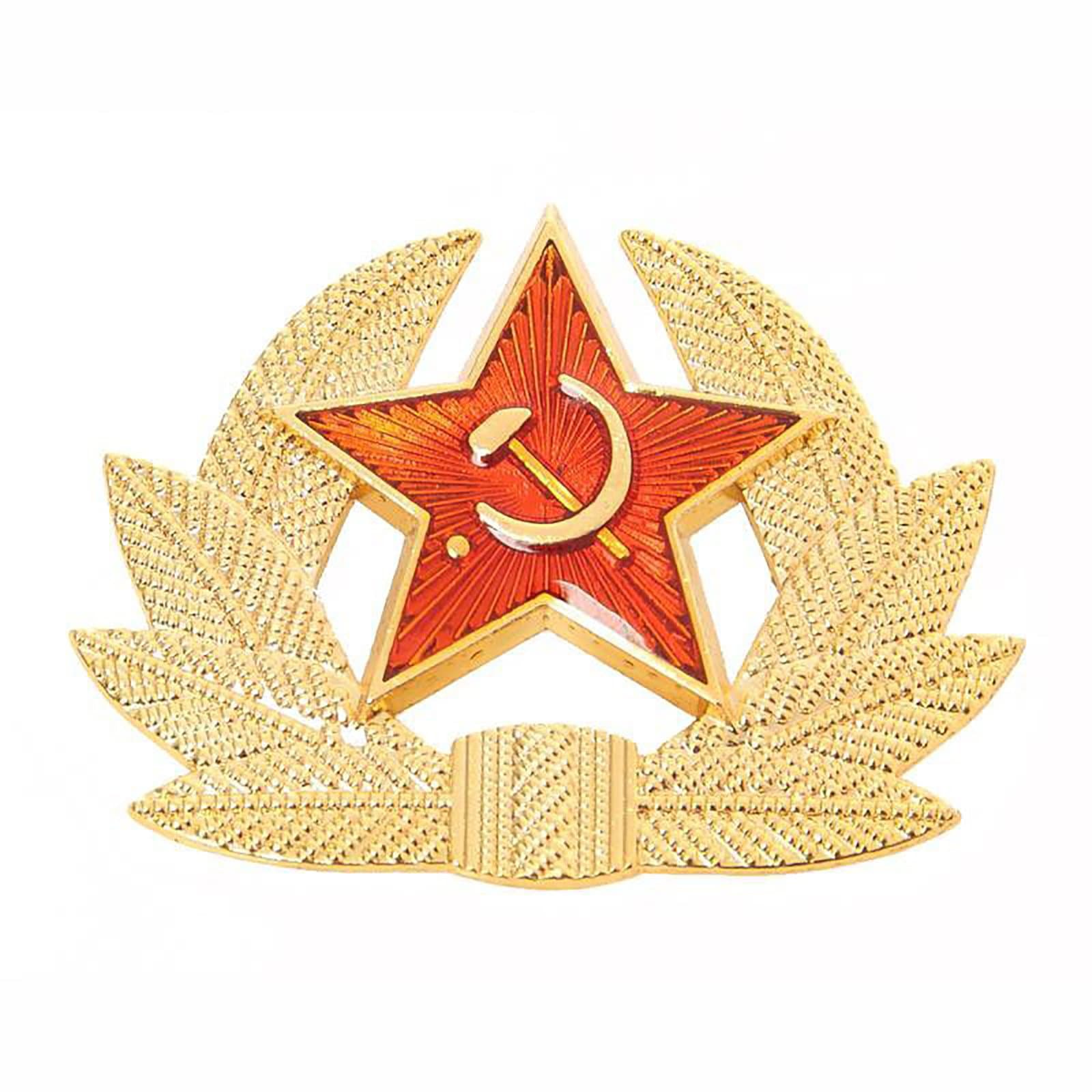NEW RUSSIAN RED STAR SOVIET PIN BADGE