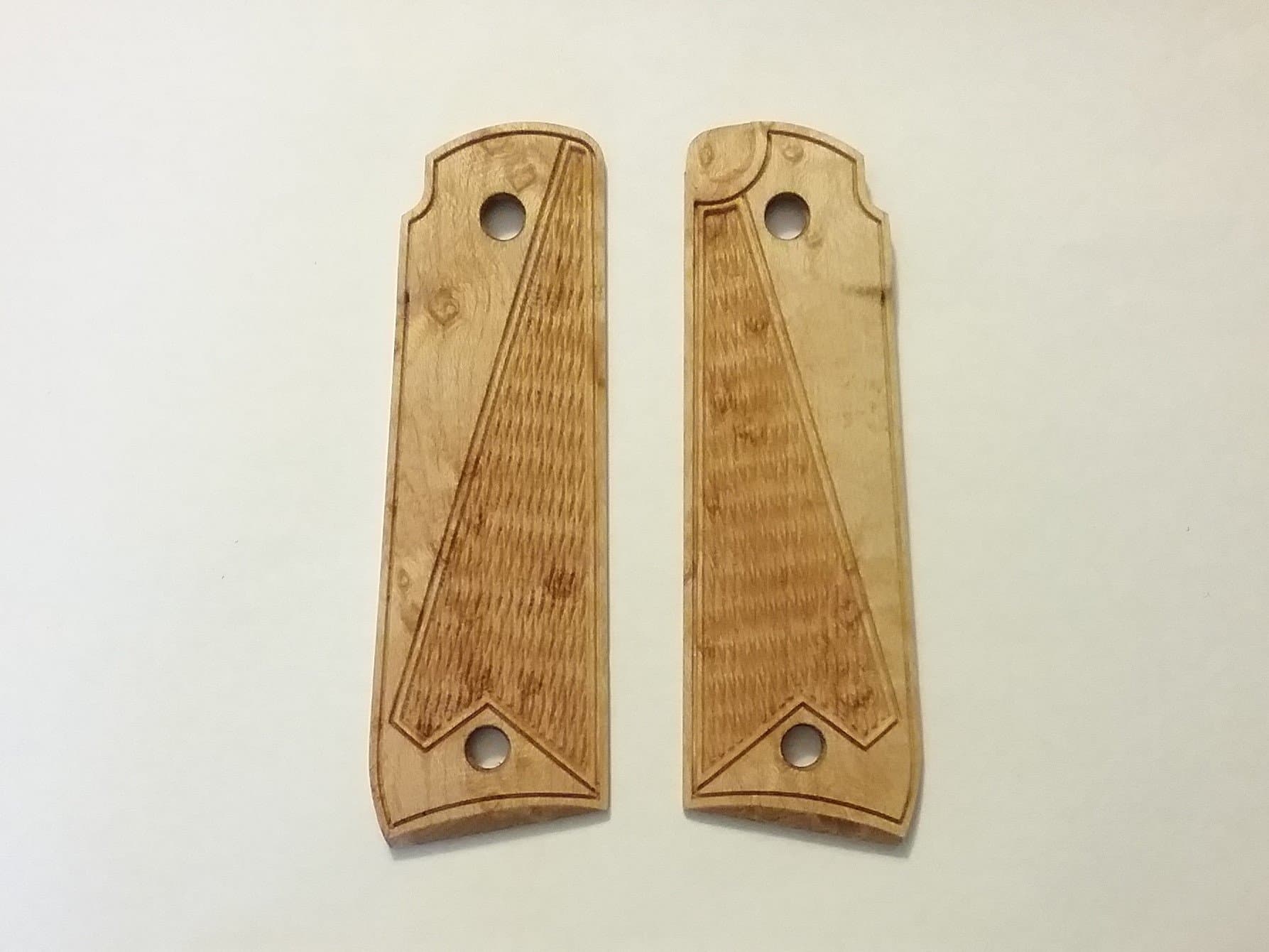 CFP - Ruger Mark IV 22/45 - Birdseye Maple - HTC - Tactical Series Grips