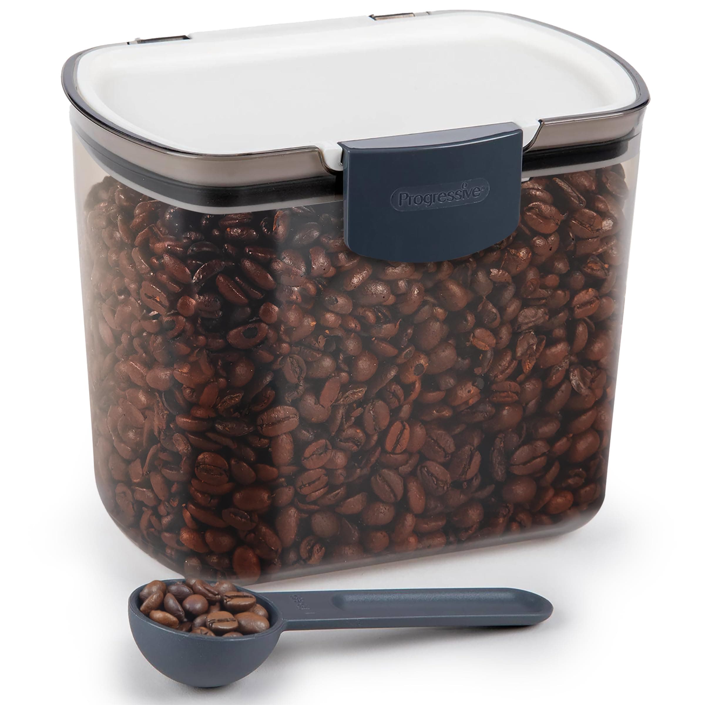 ProKeeper 1.5-Quart Coffee Storage Container with Scoop – Tinted, Airtight Plastic