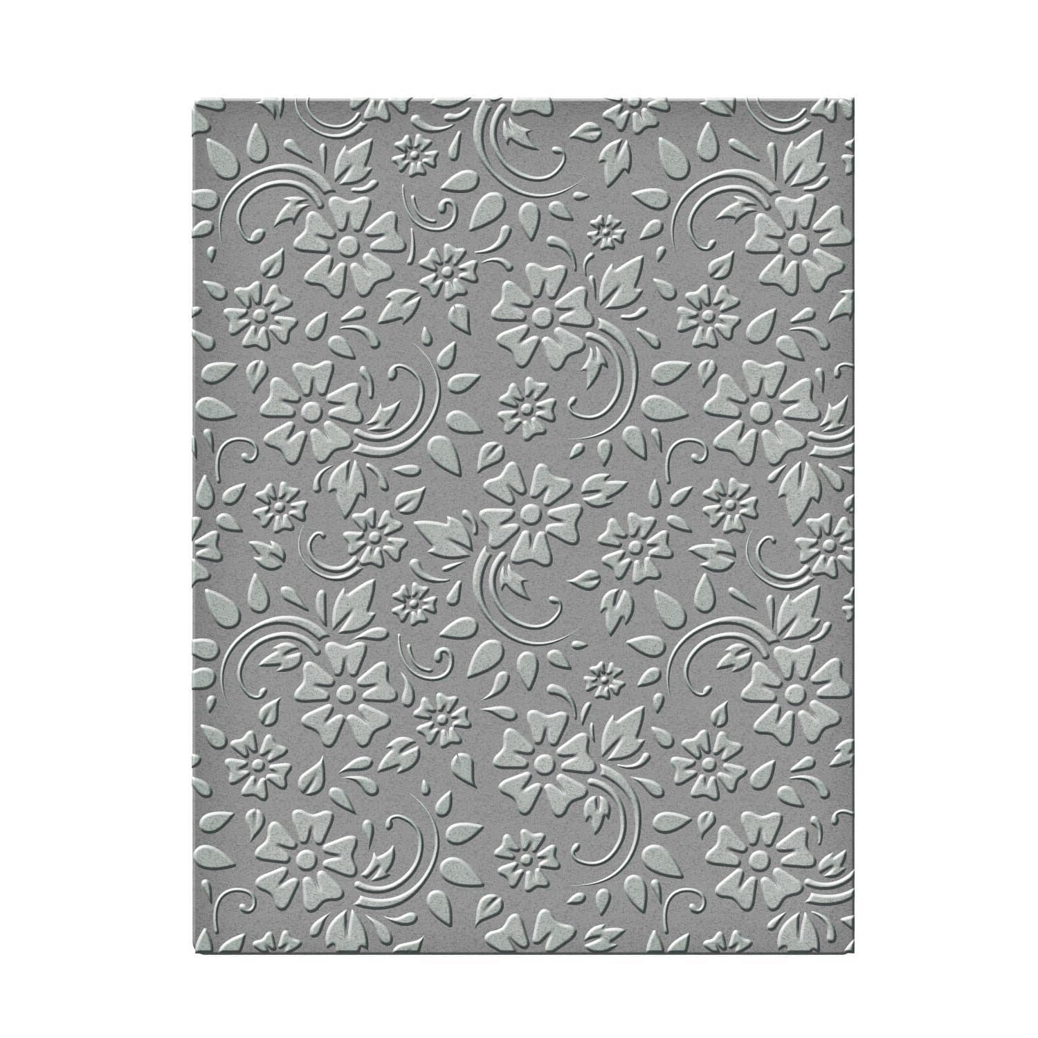 Spellbinders Embossing Folder Small-Flowers & Leaves