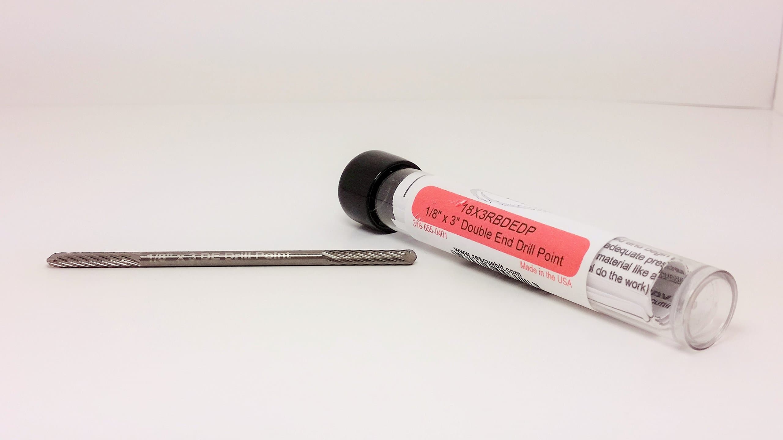 Broken Screw Extractor Removal Tool by Rescue Bit 1/8"