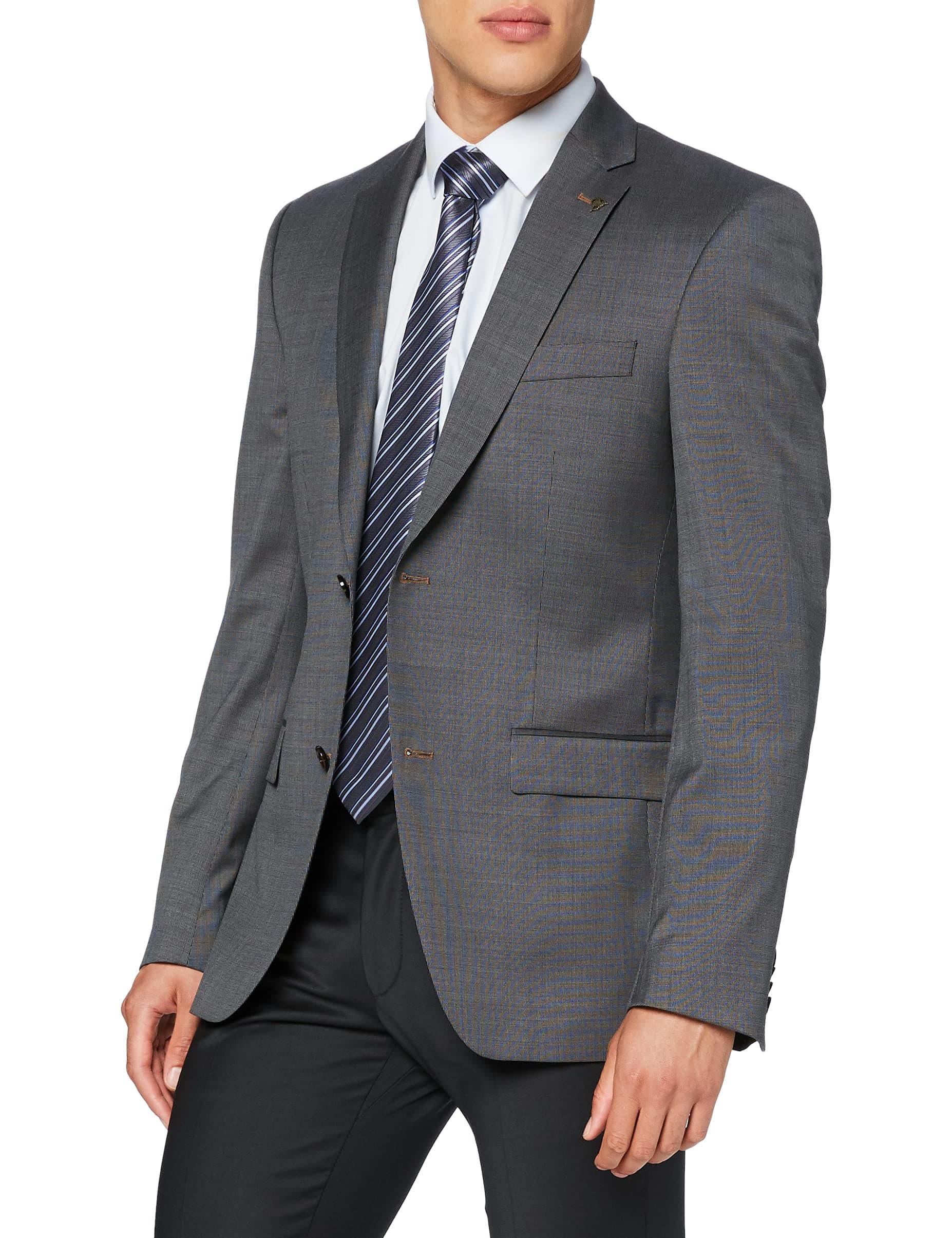 Roy Robson Men's Suit Jacket, Grau (Anthrazit 8), 40 Regular