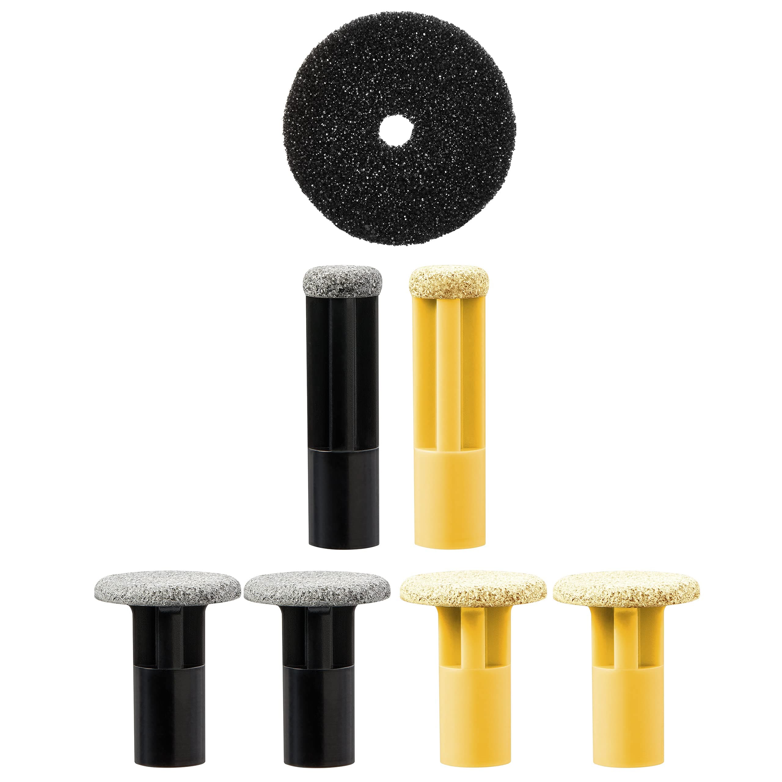 Personal Microderm Replacement Discs - Includes 6 Discs and 1 Filter - For Use With Classic, Plus, Pro, Man, and Elite