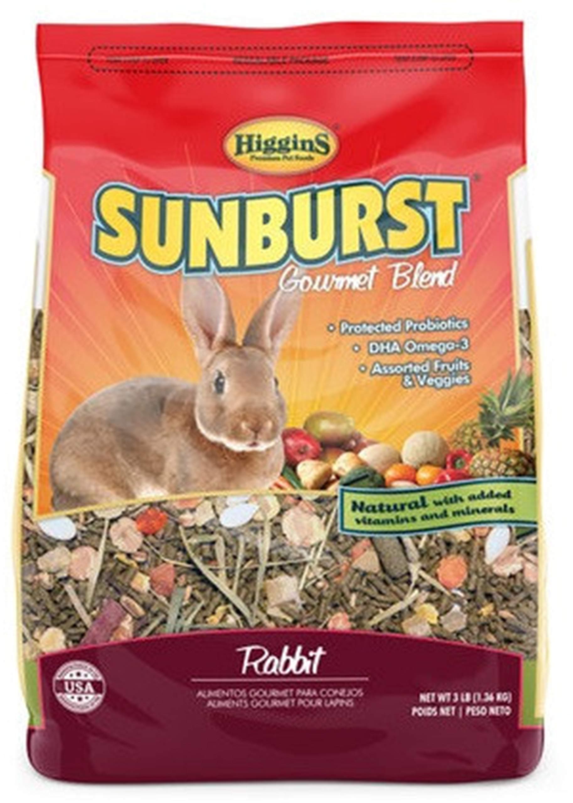 Sunburst Rabbit Food- 3lbs