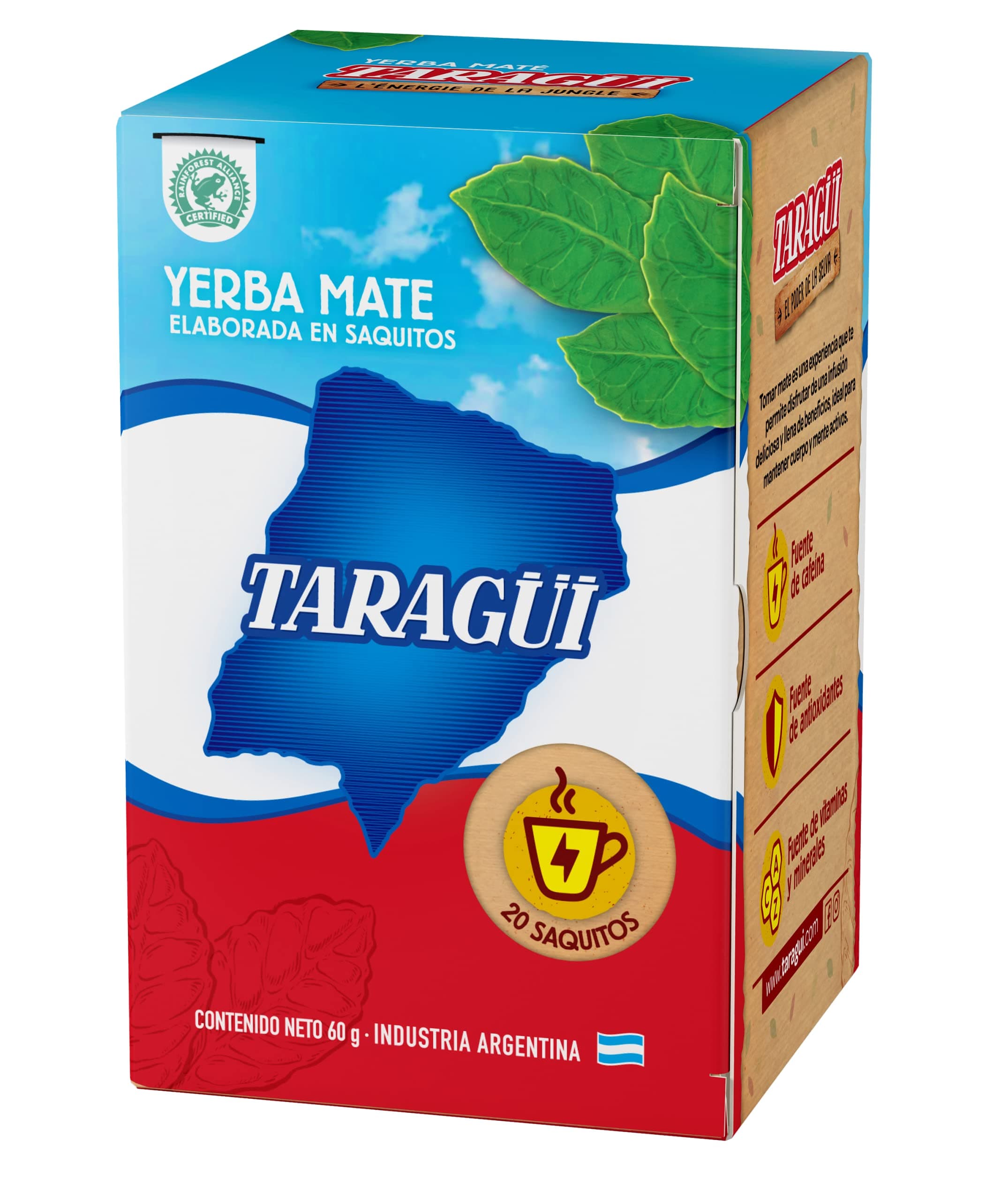 Yerba Mate, 20 wrapped tea bags