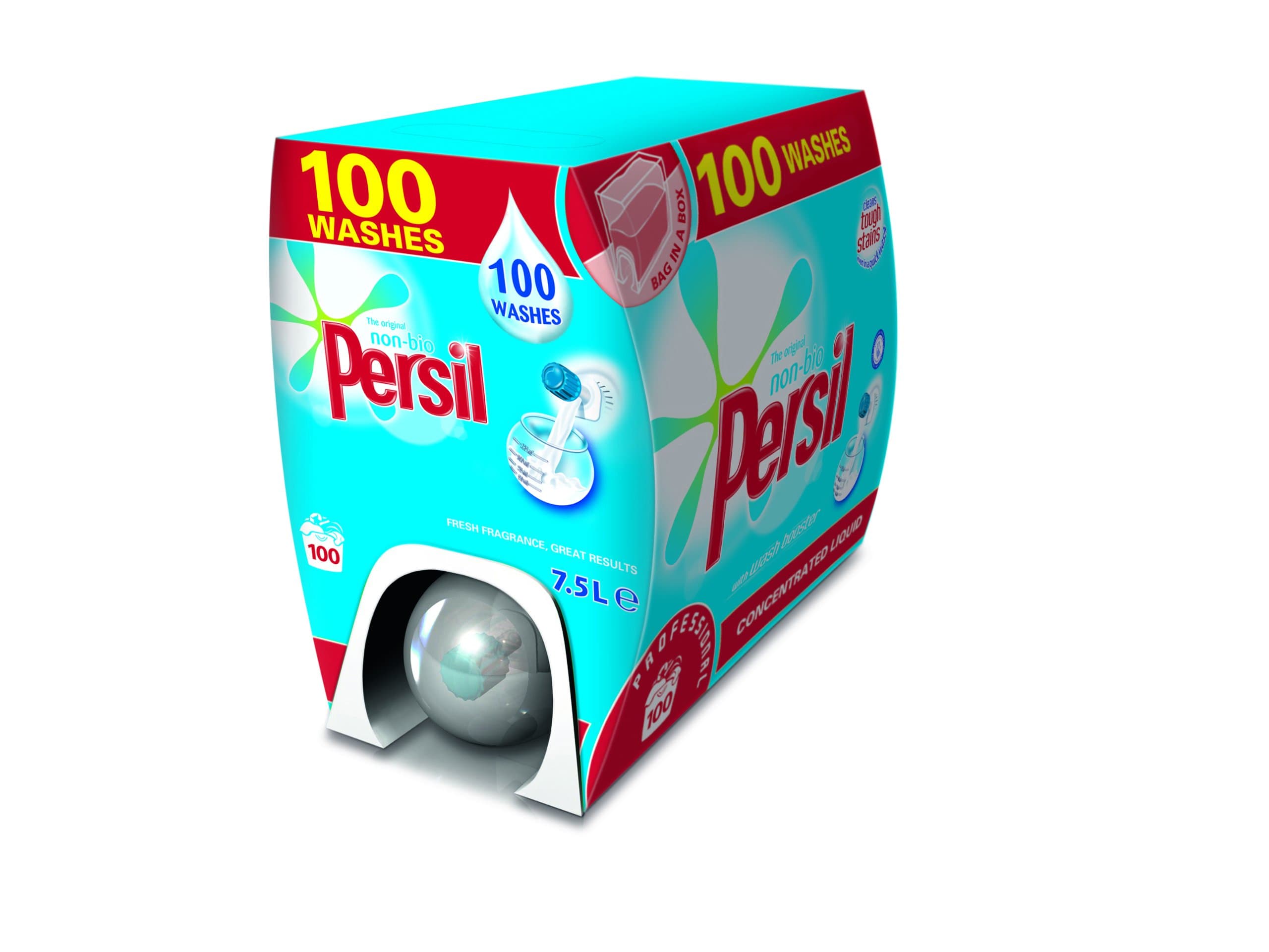 Persil Professional Non-Bio Laundry Detergent Liquid 100W