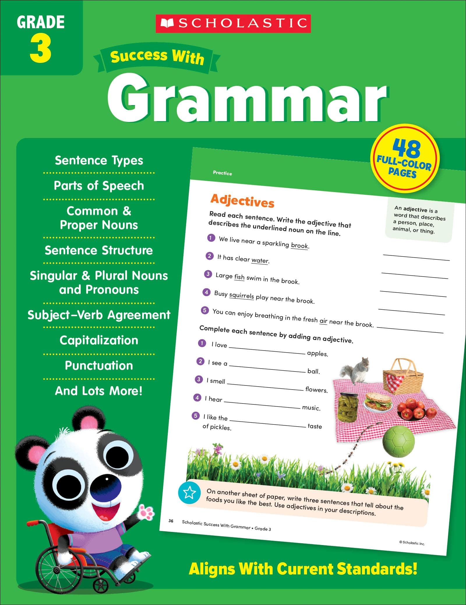 Scholastic Success With Grammar: Grade 3