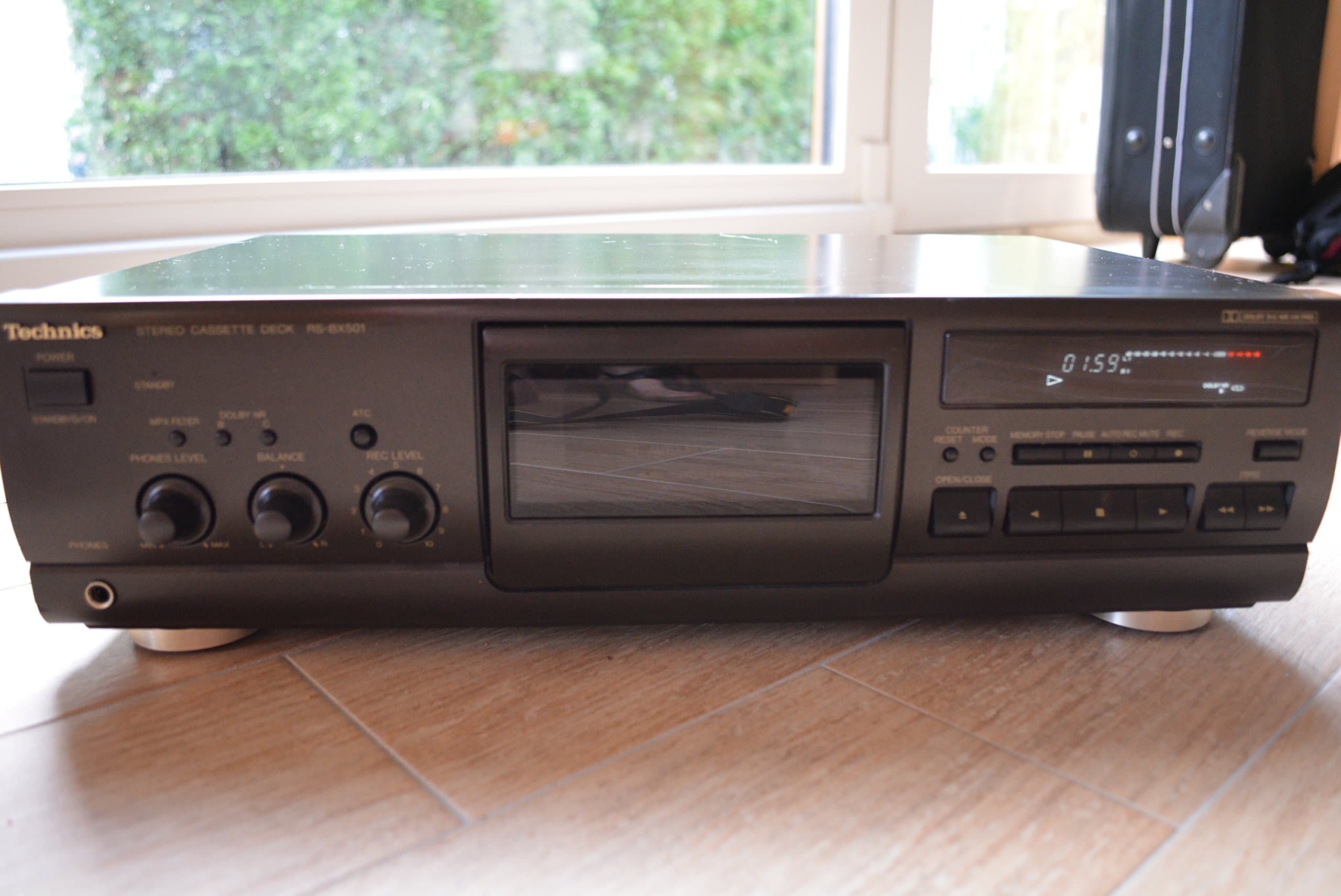 Technics RS-BX501 EG-K Black Cassette Deck
