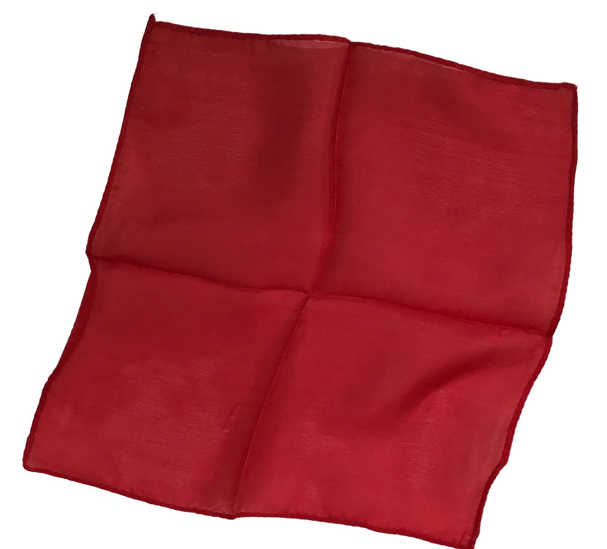 Magicians Silks with Tricks (red, 6 inch)