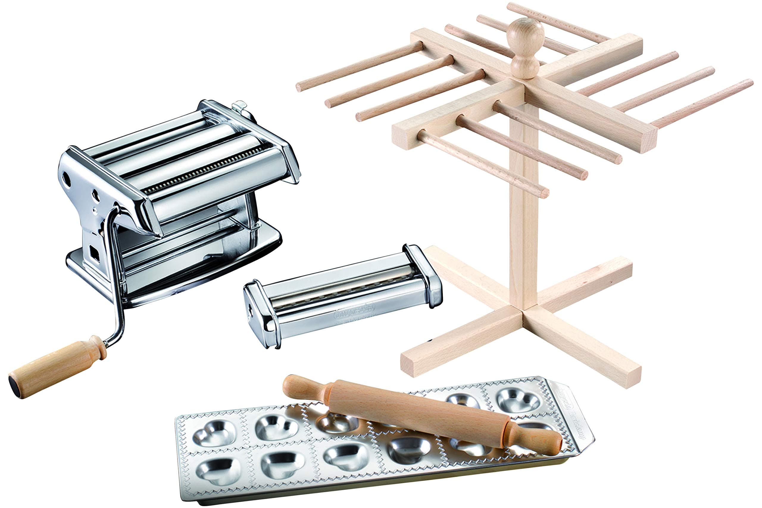 GSD "Titania-I Love Pasta" Pasta Set, Silver Code 695 One Size