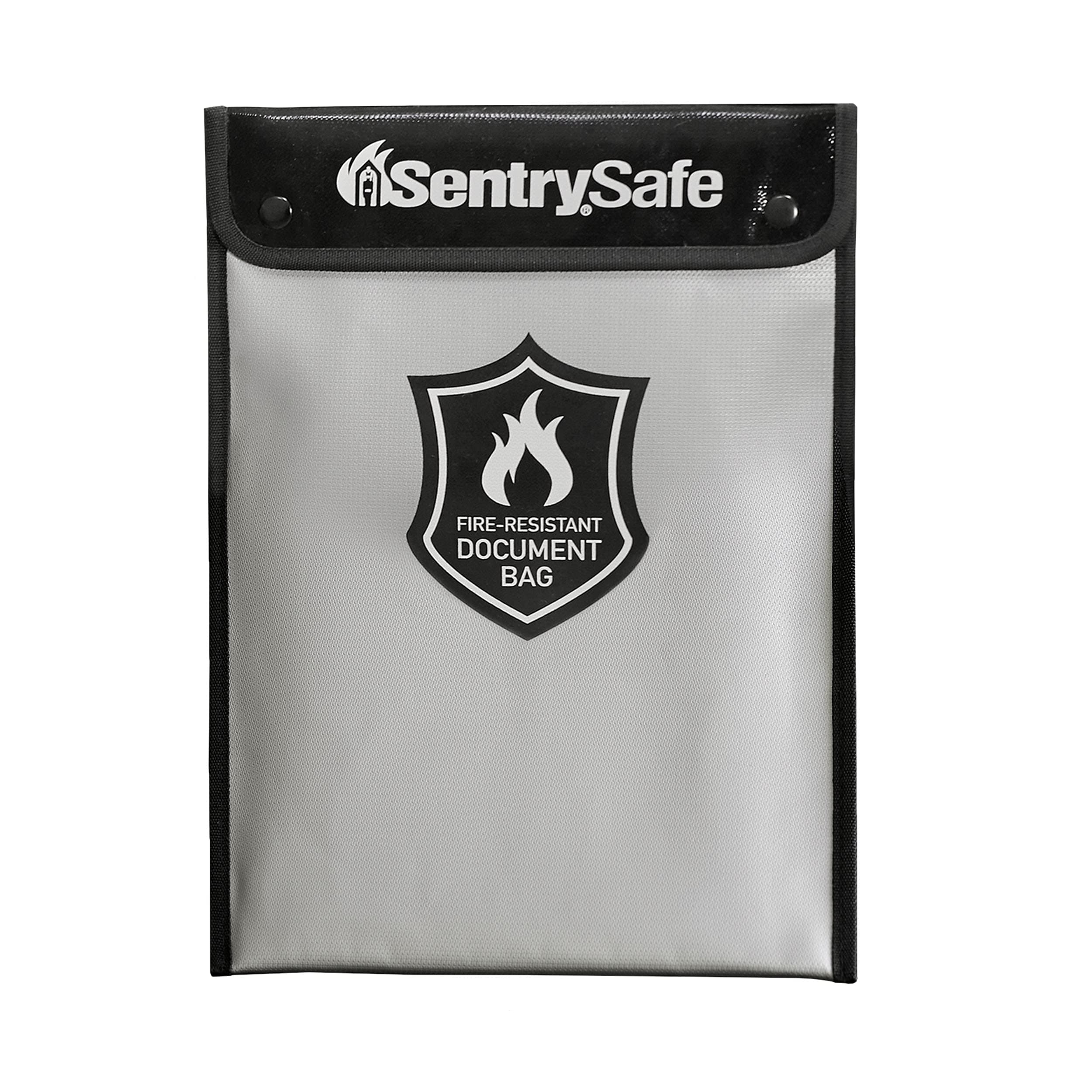 SentrySafe Fire and Water Resistant Bag with Zipper for Documents