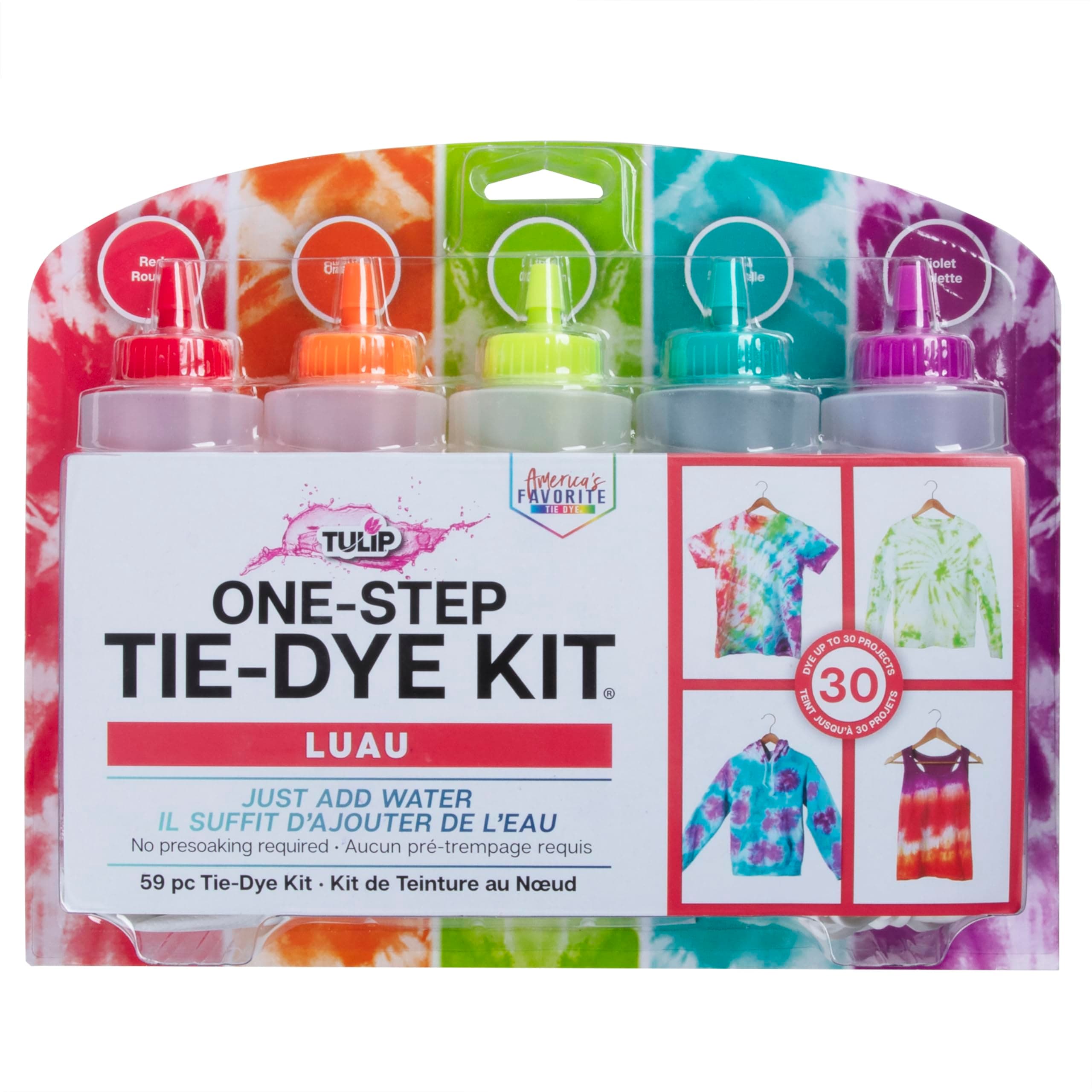 I Love To Create Tulip One-Step Tie-Dye Kit, Large, Luau