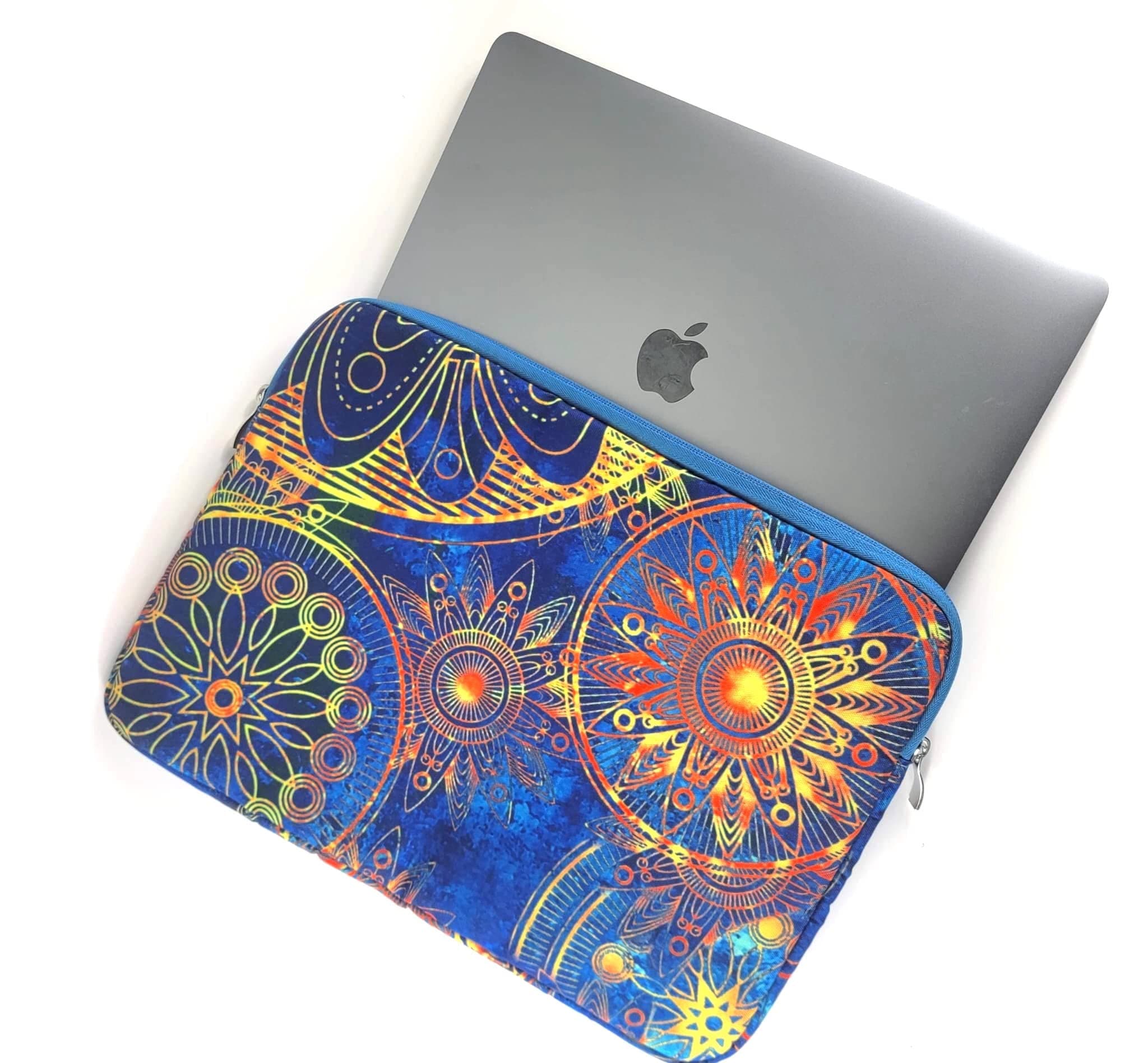 Laptop Water Proof Protective Sleeve 14" (Blue Pattern)