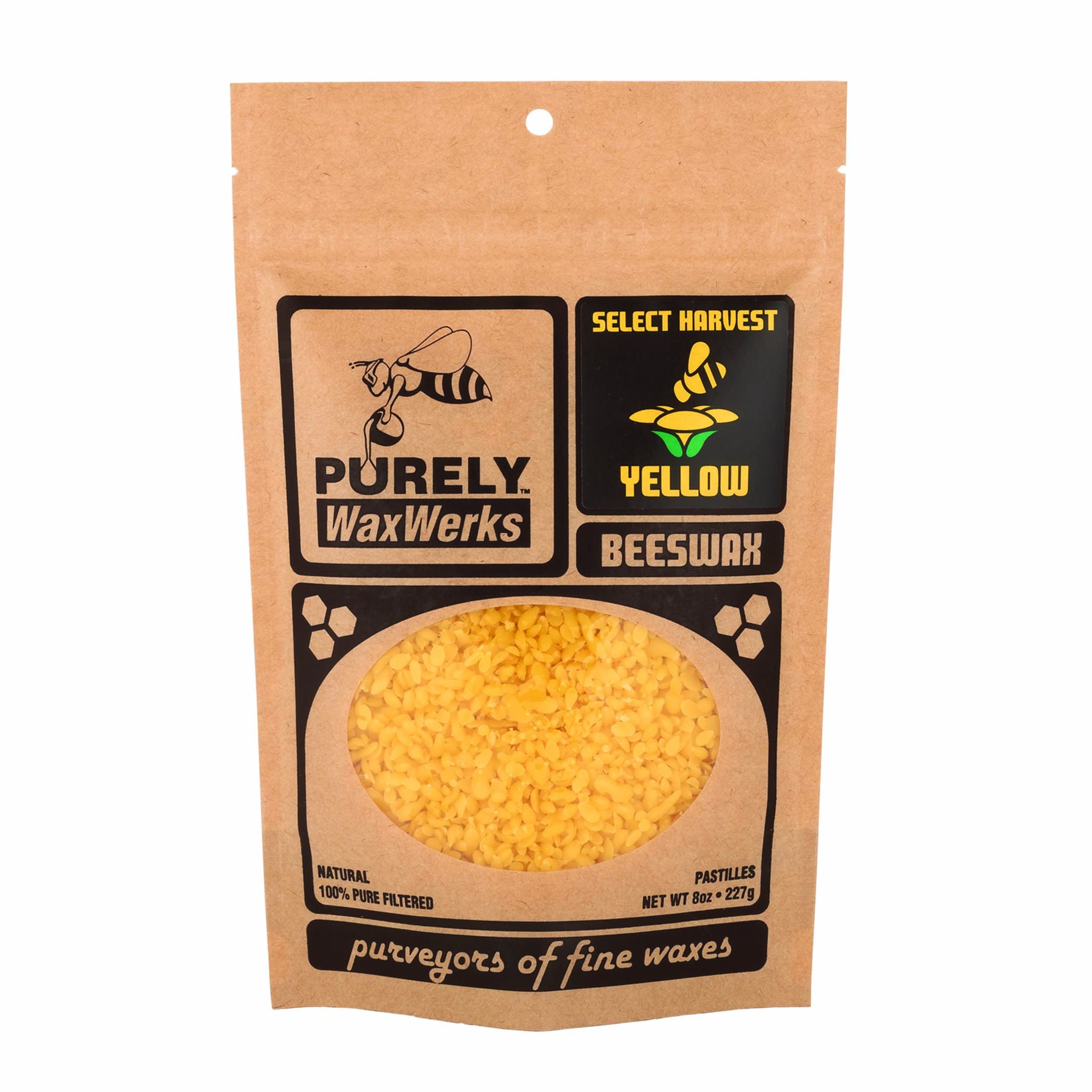 Yellow Beeswax Pastilles 8oz