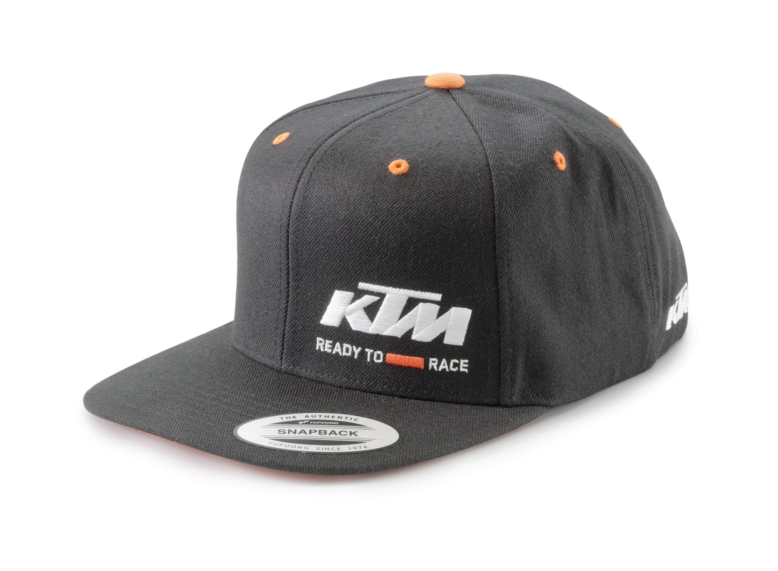 Genuine KTM Team Snapback Cap Black