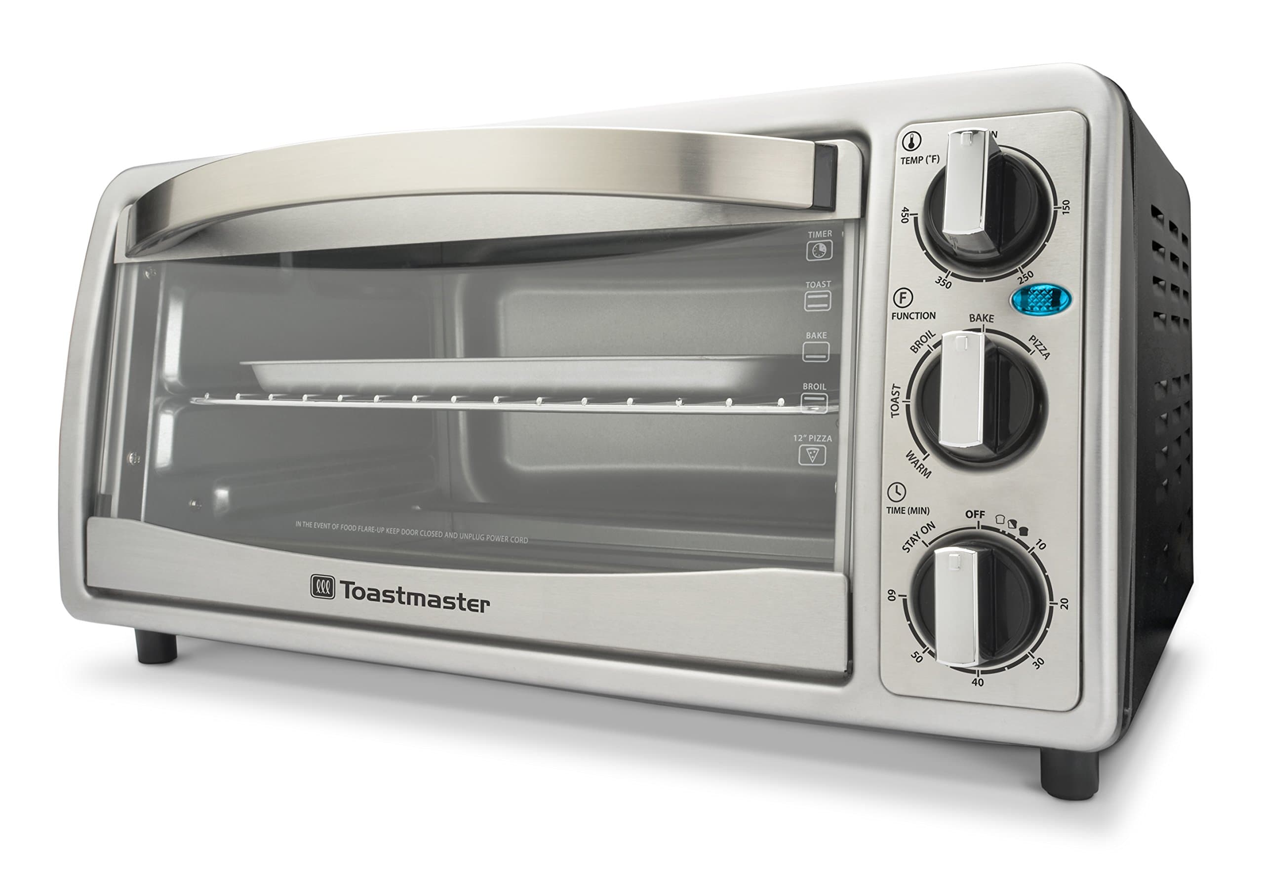 Toastmaster TM-183TR, 6-Slice Toaster Oven, Silver