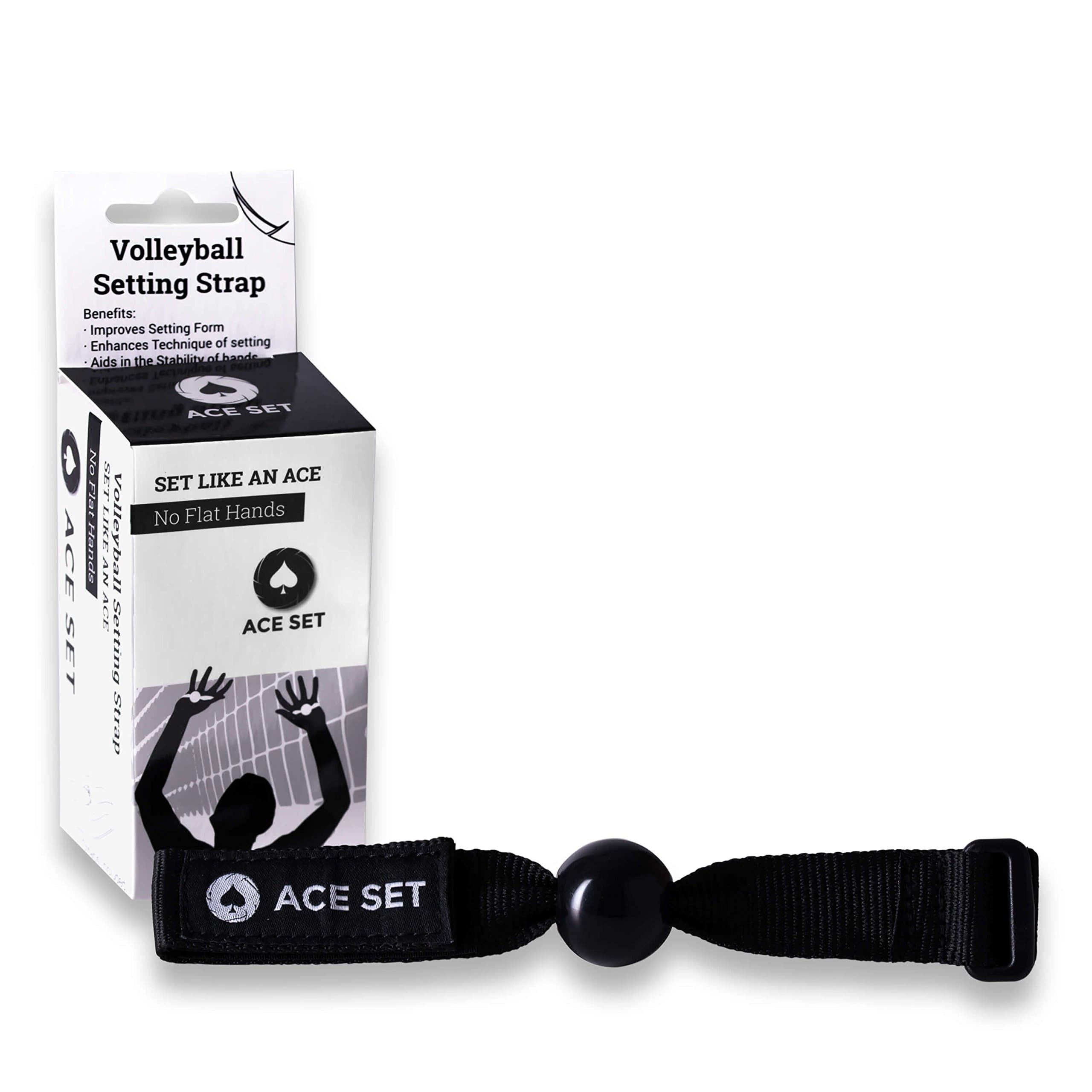 Ace Swift Volleyball Training Strap - Set Training Aid - Proper Setting Hand Placement - No Flat Hands
