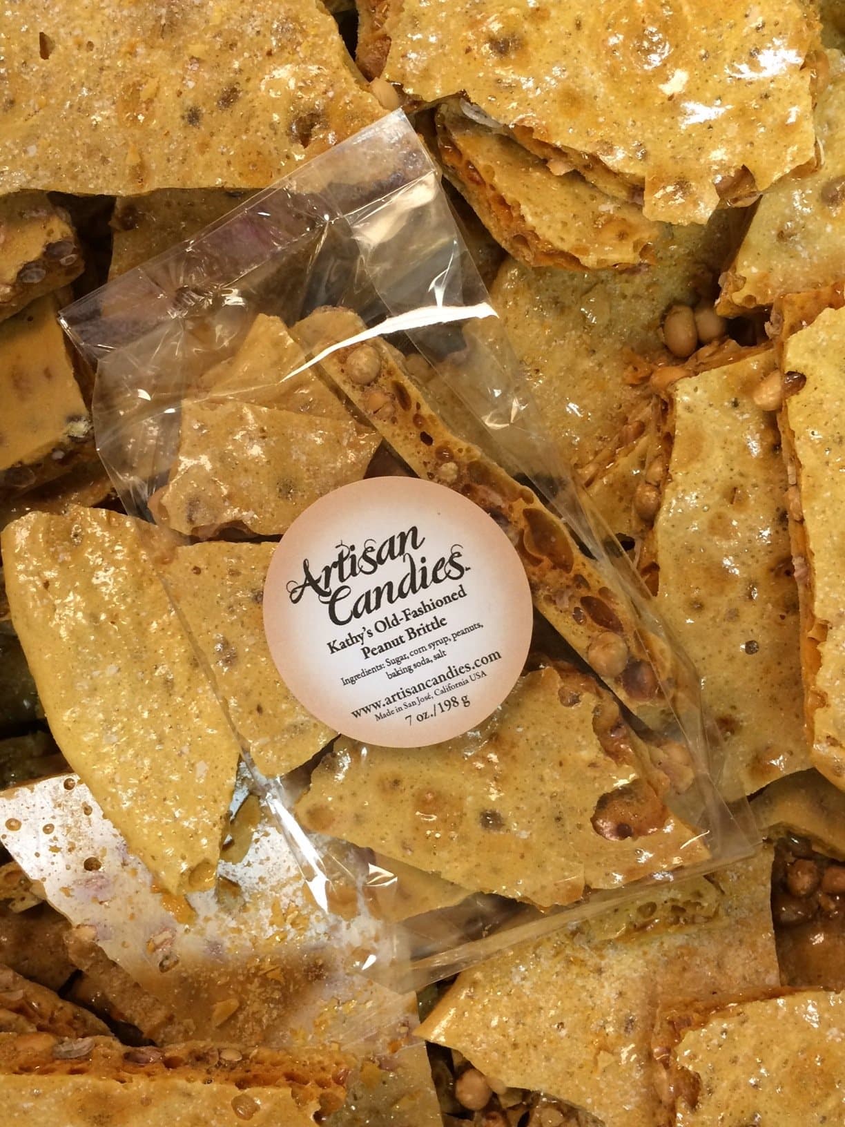 Kathy's Old Fashioned Peanut Brittle (7 oz.)