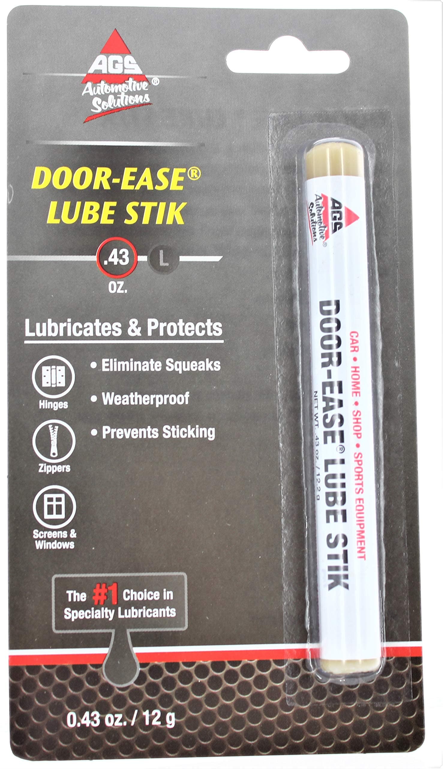 AGS DE-2 Door Ease Lube Stick
