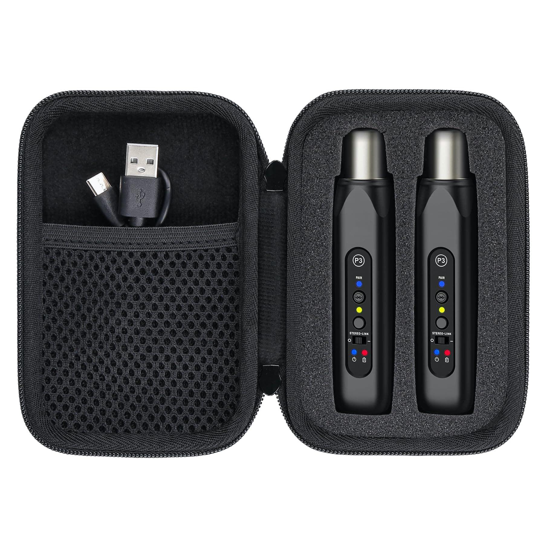 Hard Case Compatible with Xvive P3D Wireless XLR Bluetooth Receiver, Case Only
