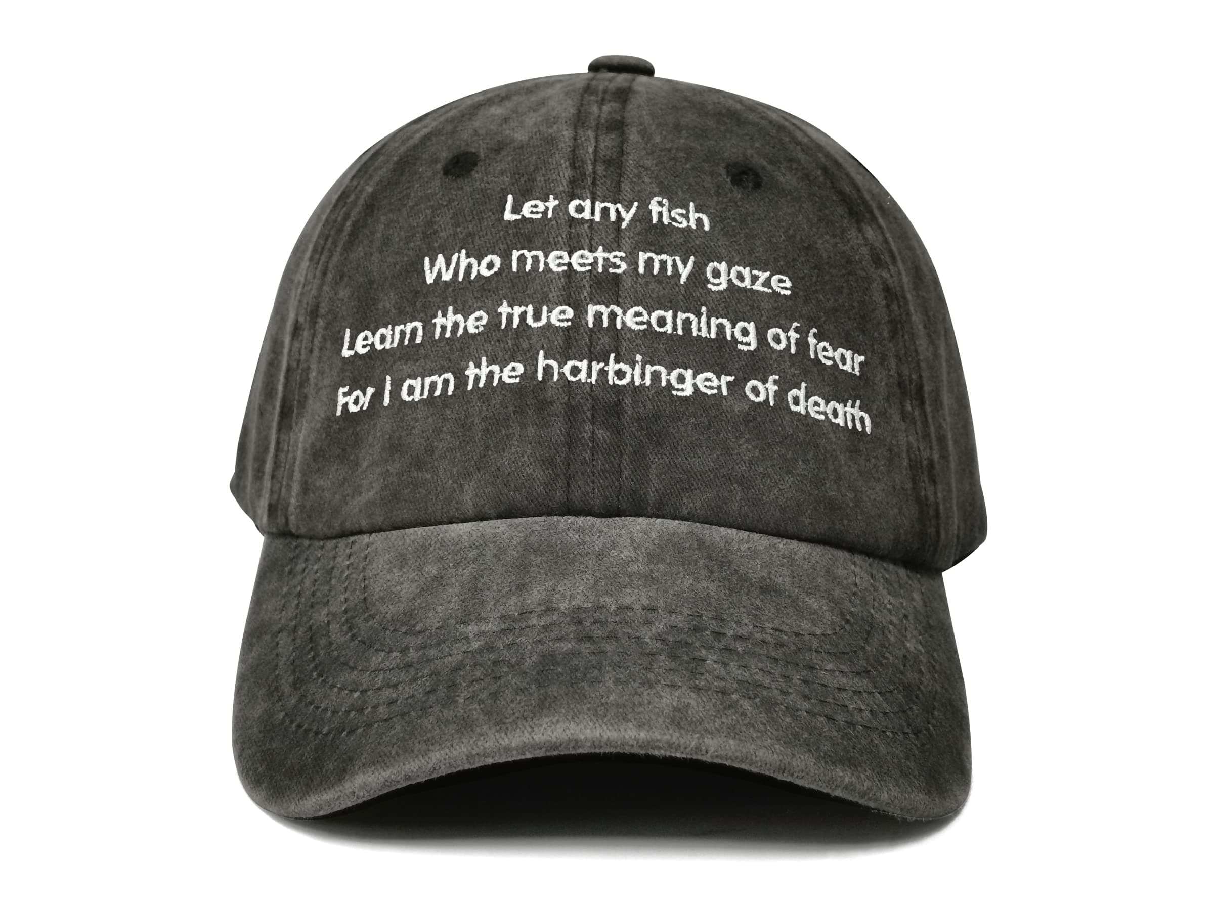 - Embroidered Let Any Fish Hats