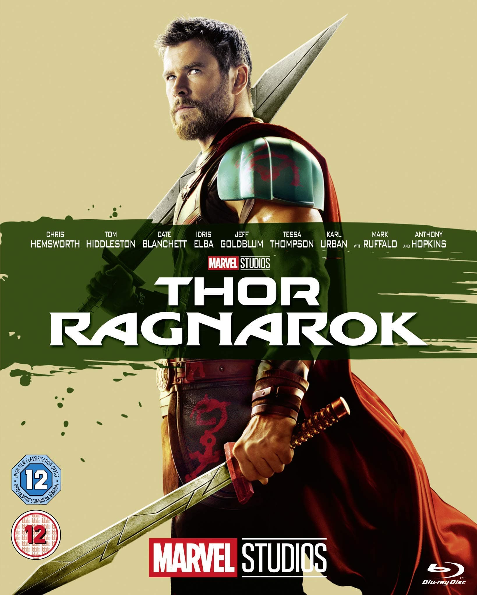Thor Ragnarok [Blu-Ray] [2017] [Region Free]