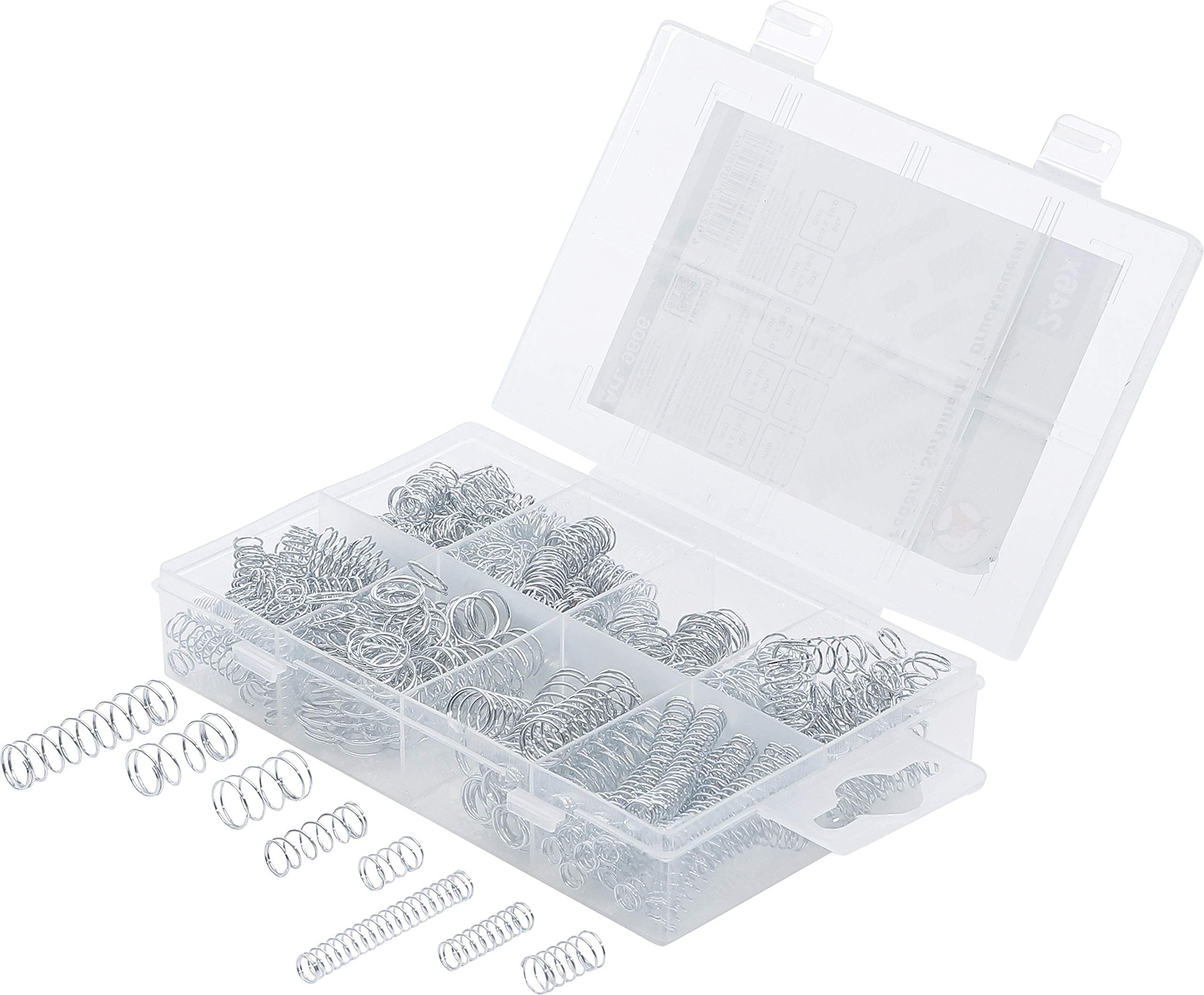 BGS Do it yourself Diy 9806 | Spring Assortment | Compression Springs | 246 pcs.