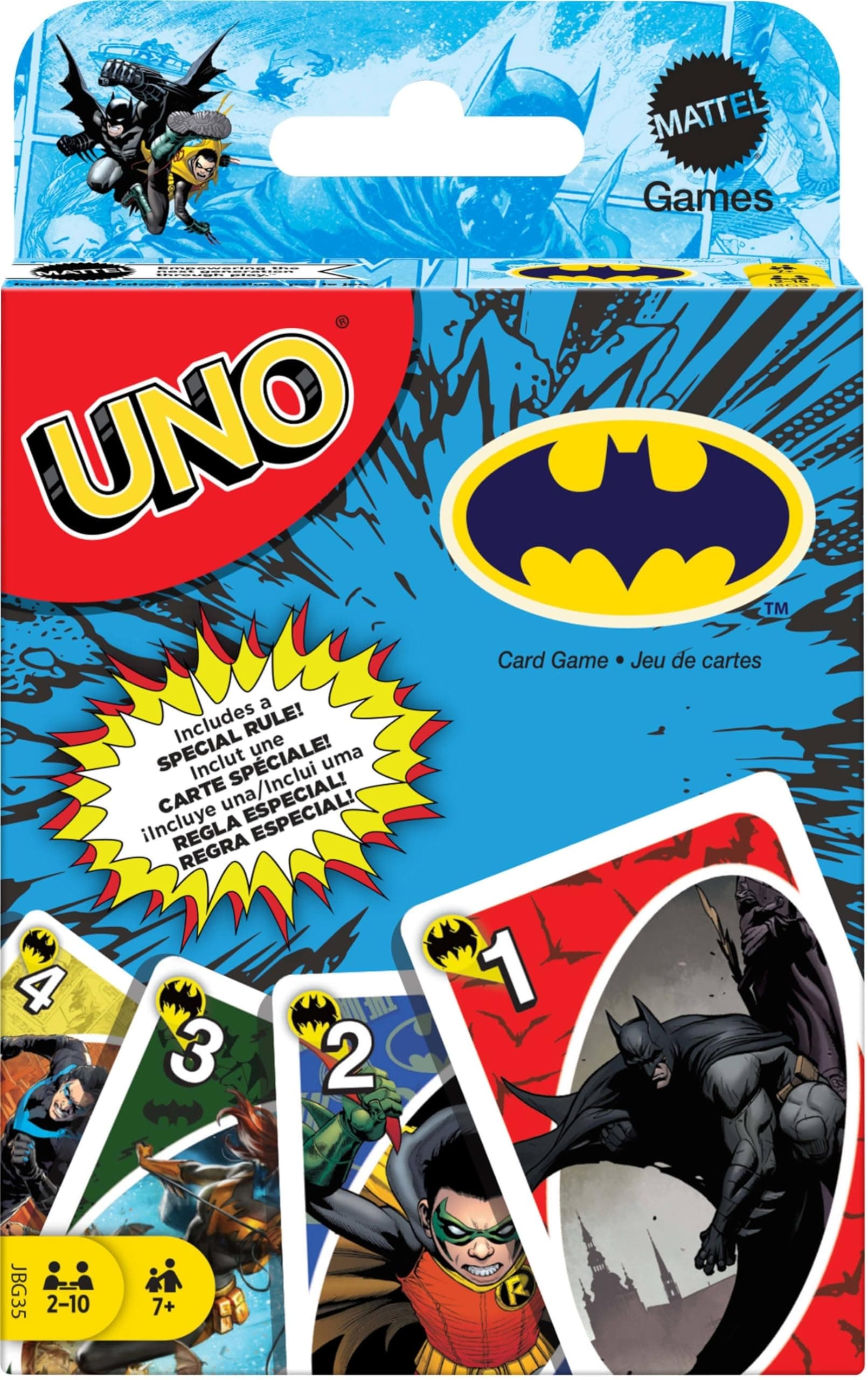 Mattel Games Uno Batman