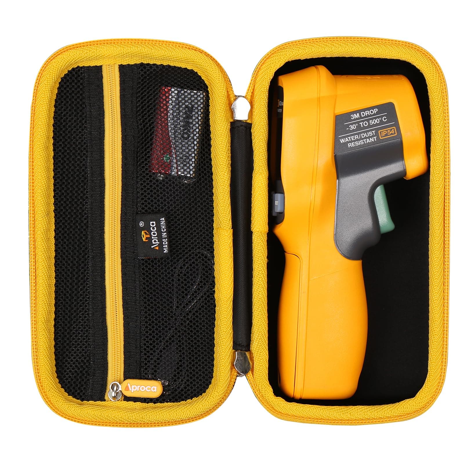 Aproca Case Compatible with Fluke 62 Max 62 Max+ 64 Max 59 Max+ Infrared Thermometer, Portable Storage Bag for Accessories (Case Only)