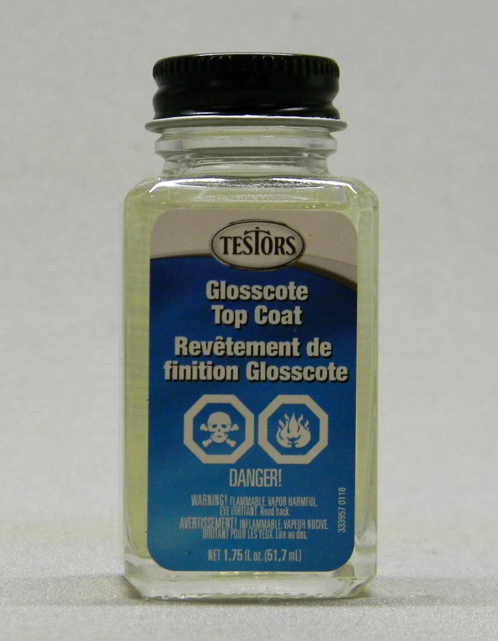 Testor Corp. Glosscote Lacquer Brush On Paint
