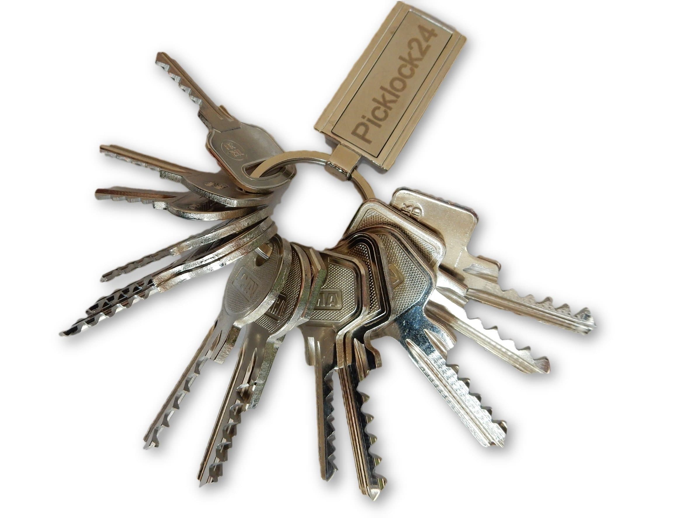 Picklock24 Bump Key Set (15 Keys)