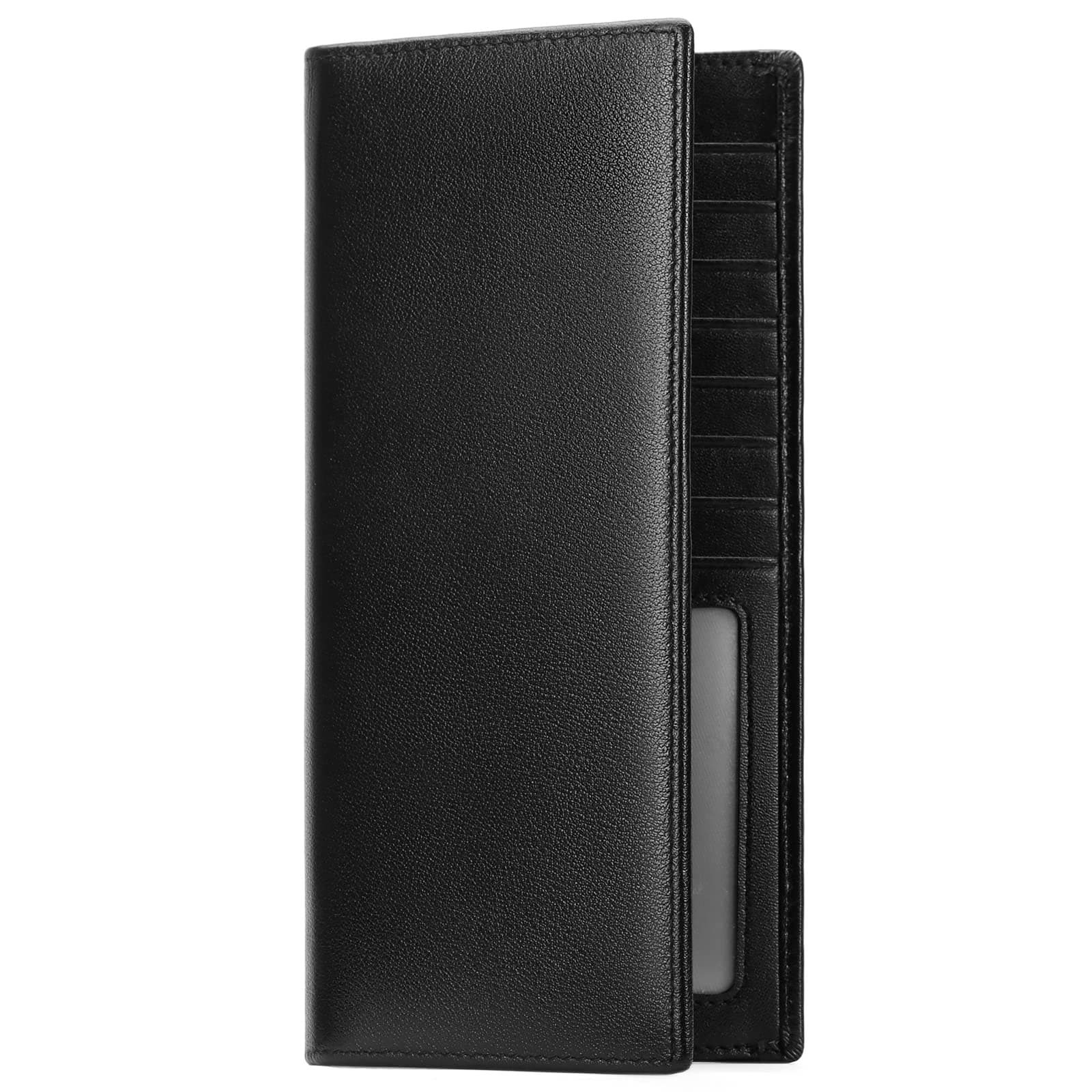 Wallets for Men Genuine Leather RFID Blocking Slim Mens Wallet Bifold Credit Card Holder for Men