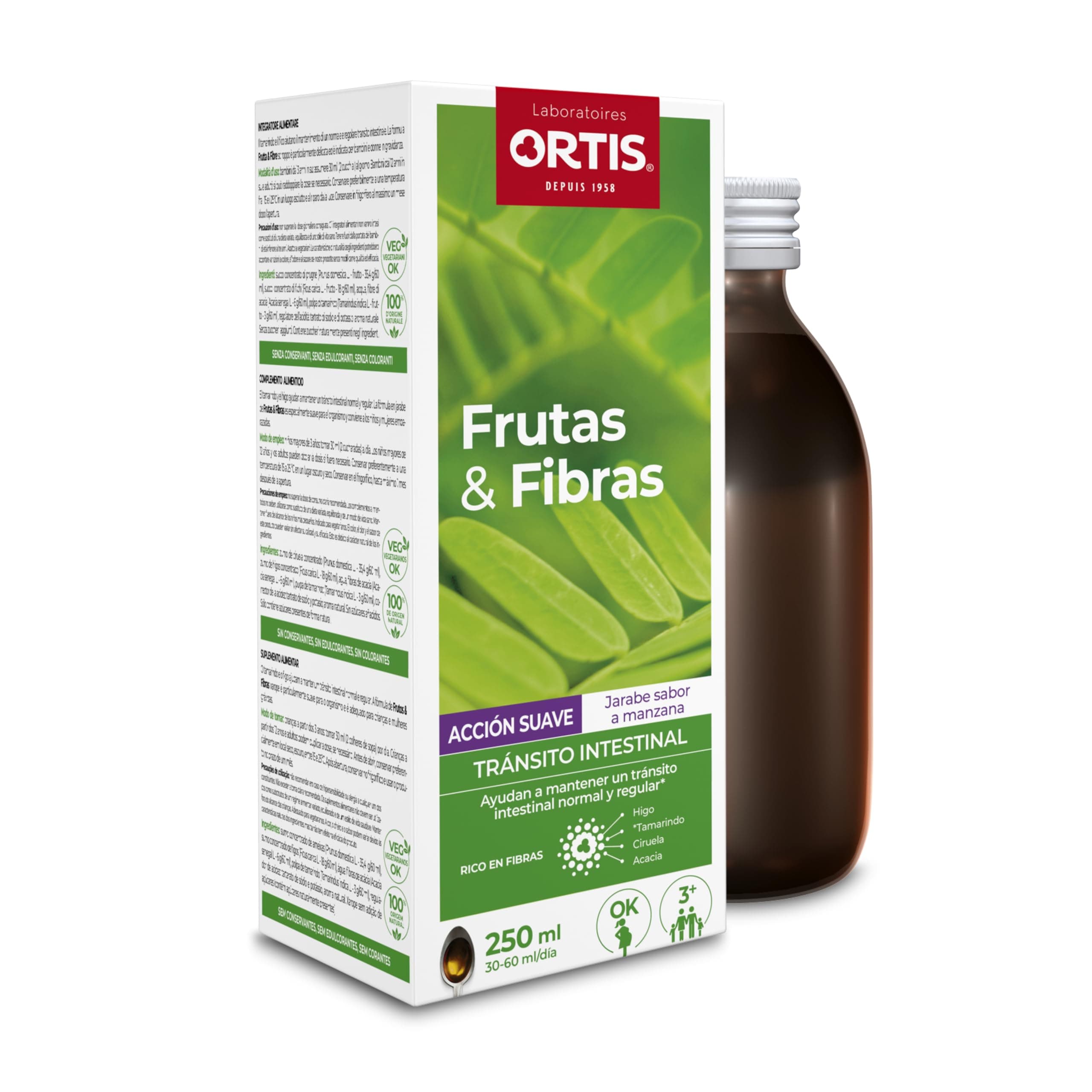 Fruit and Fiber Syrup 250Ml Delicate.