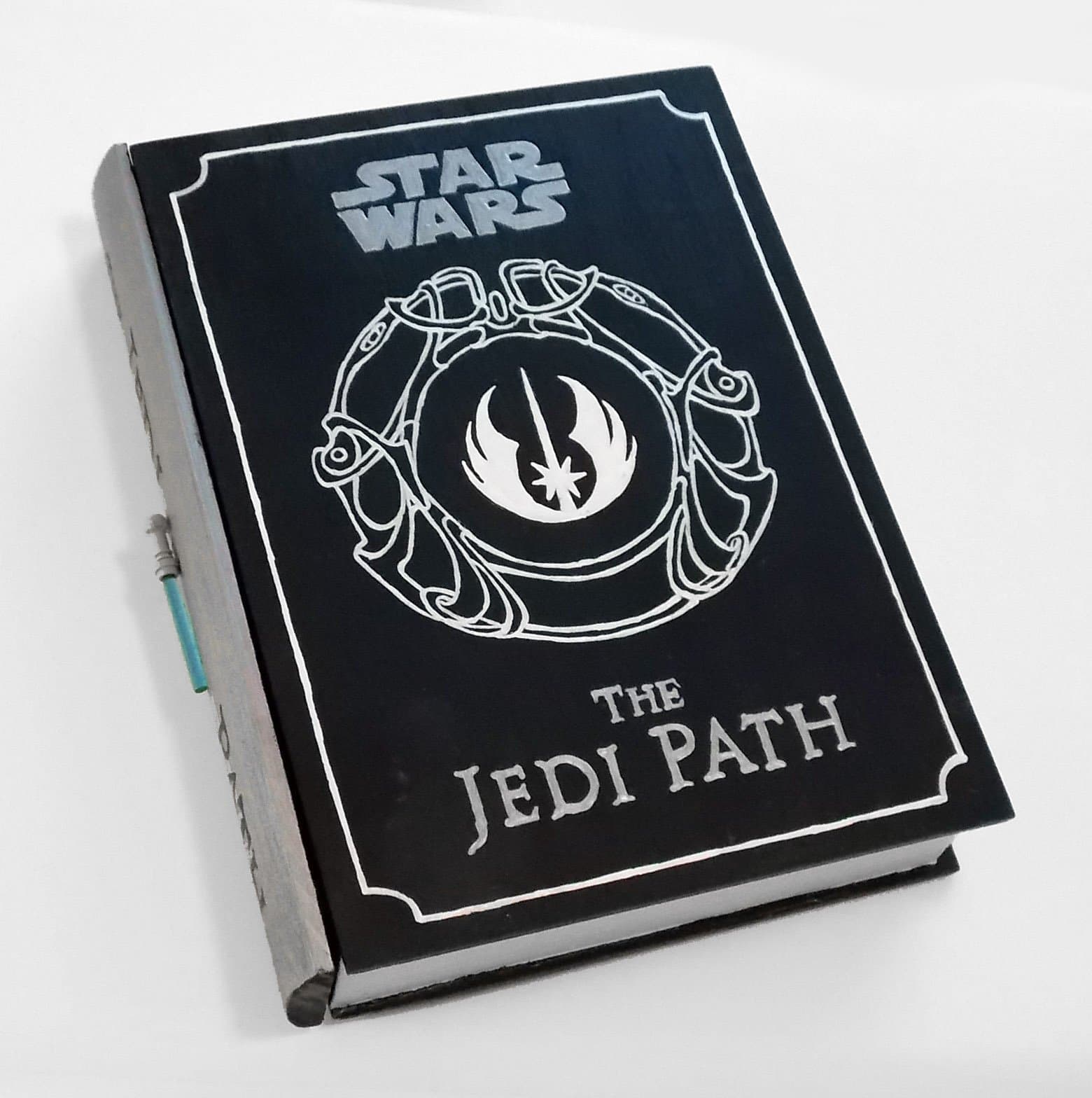 The Jedi Path book hideaway box. Unique & hand decorated