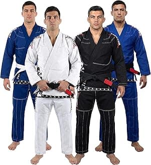 Twister Progress BJJ Gi | Preshrunk Pearl Weave 475g | Brazilian Jiu Jitsu Uniform FREE White Belt