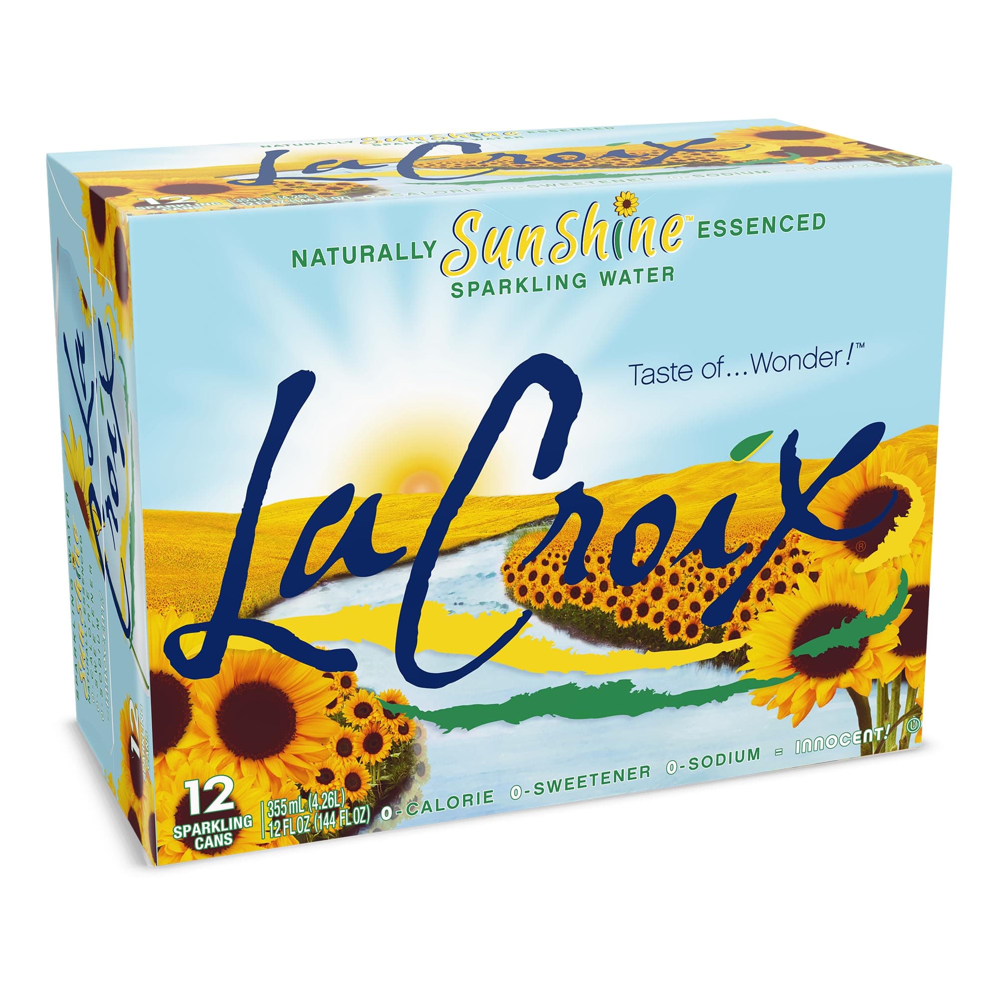 La Croix Sunshine Sparkling Water 12Pk, 12 Fl Oz
