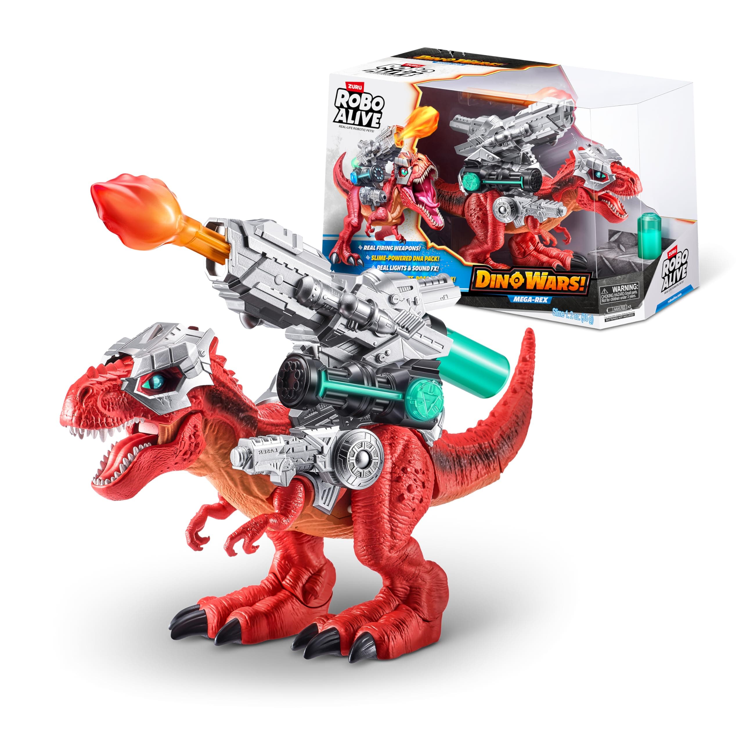 ROBO ALIVE ZURU Dino Wars Mega Rex