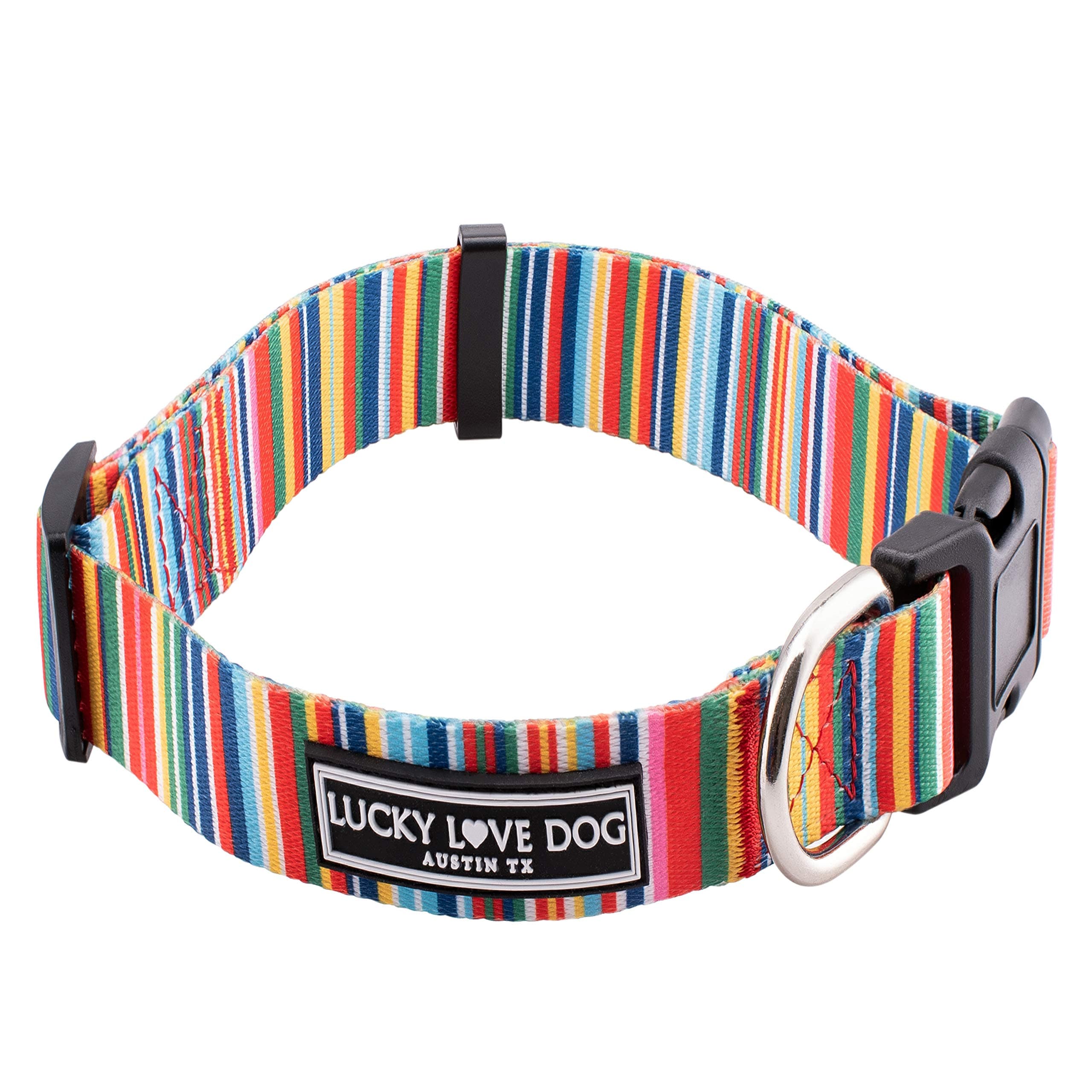 Lucky Love Dog Hippie Collar Small Medium Large (Medium)