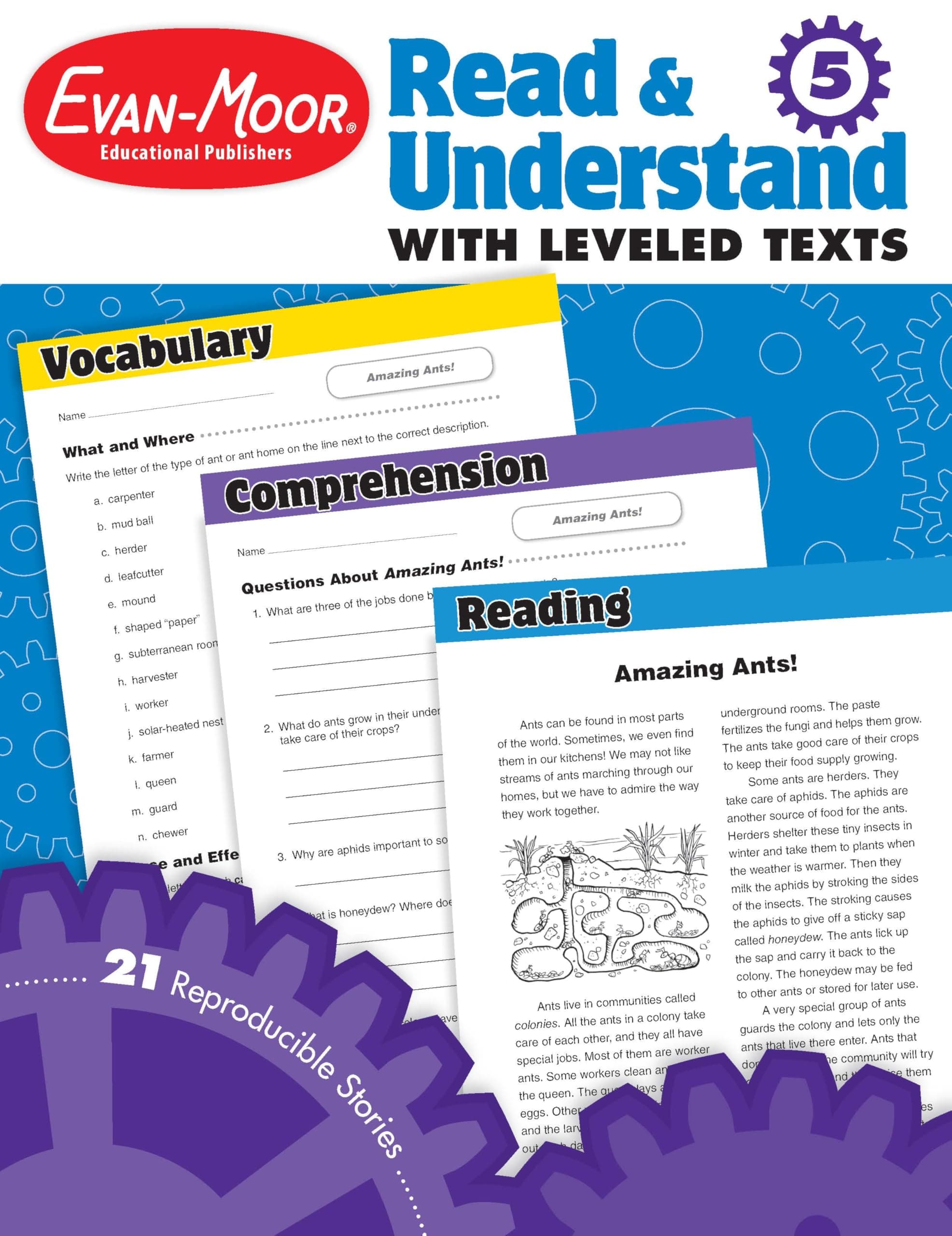 Read and Understand with Leveled Texts, Grade 5 Teacher Resource