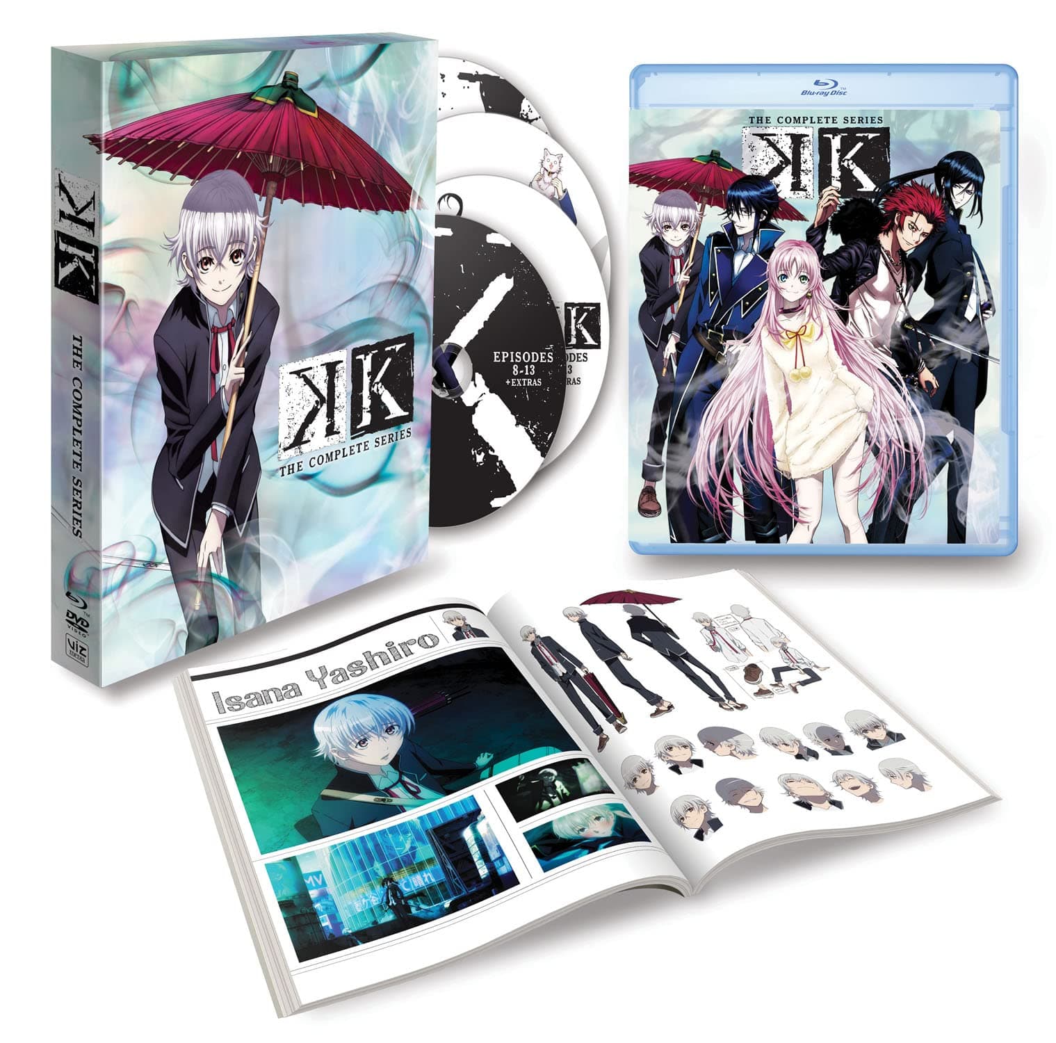 K - The Complete Series (Limited Edition Blu-ray/DVD Combo)
