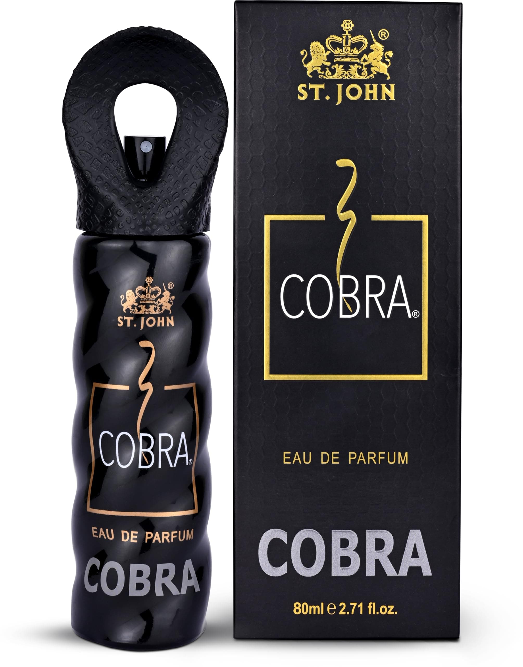 ST-JOHN Cobra Perfume Long Lasting Eau de Parfum - 80 ml (For Men & Women)