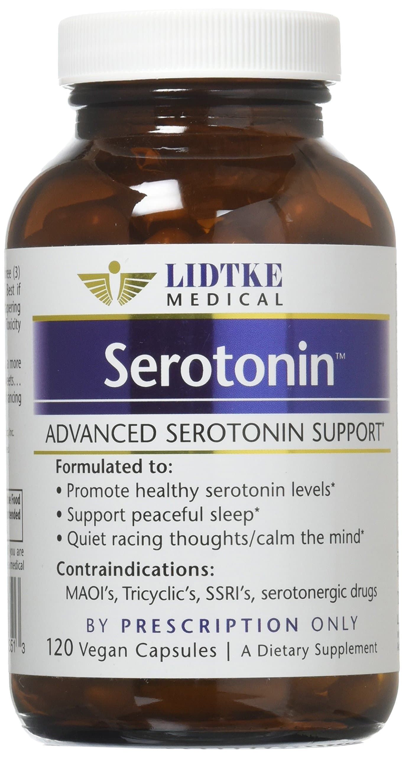 Serotonin Veggie Capsules, 120 Count