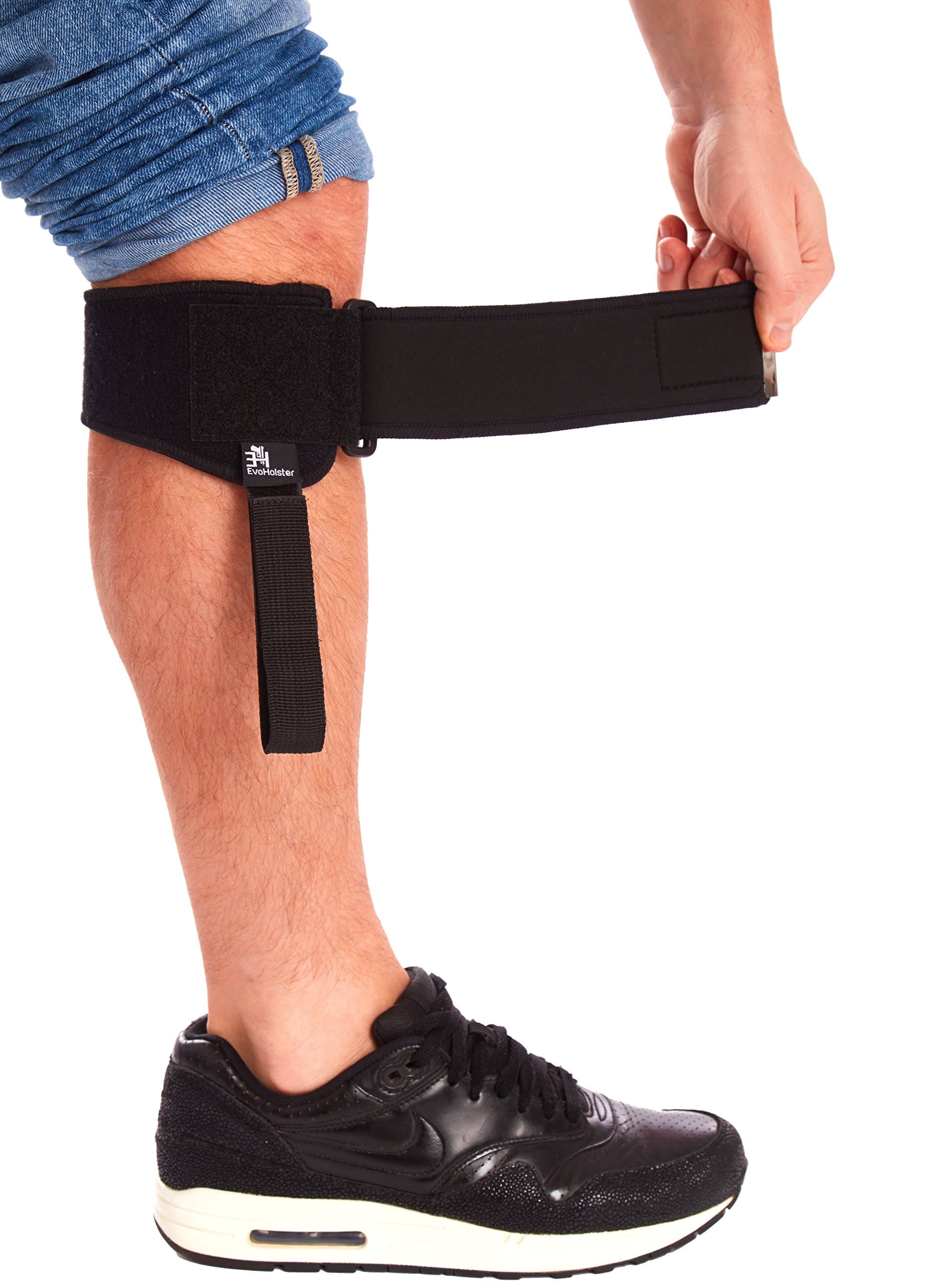 Ankle Holster Calf Strap for Concealed Carry Universal Support Strap with Neoprene Padding