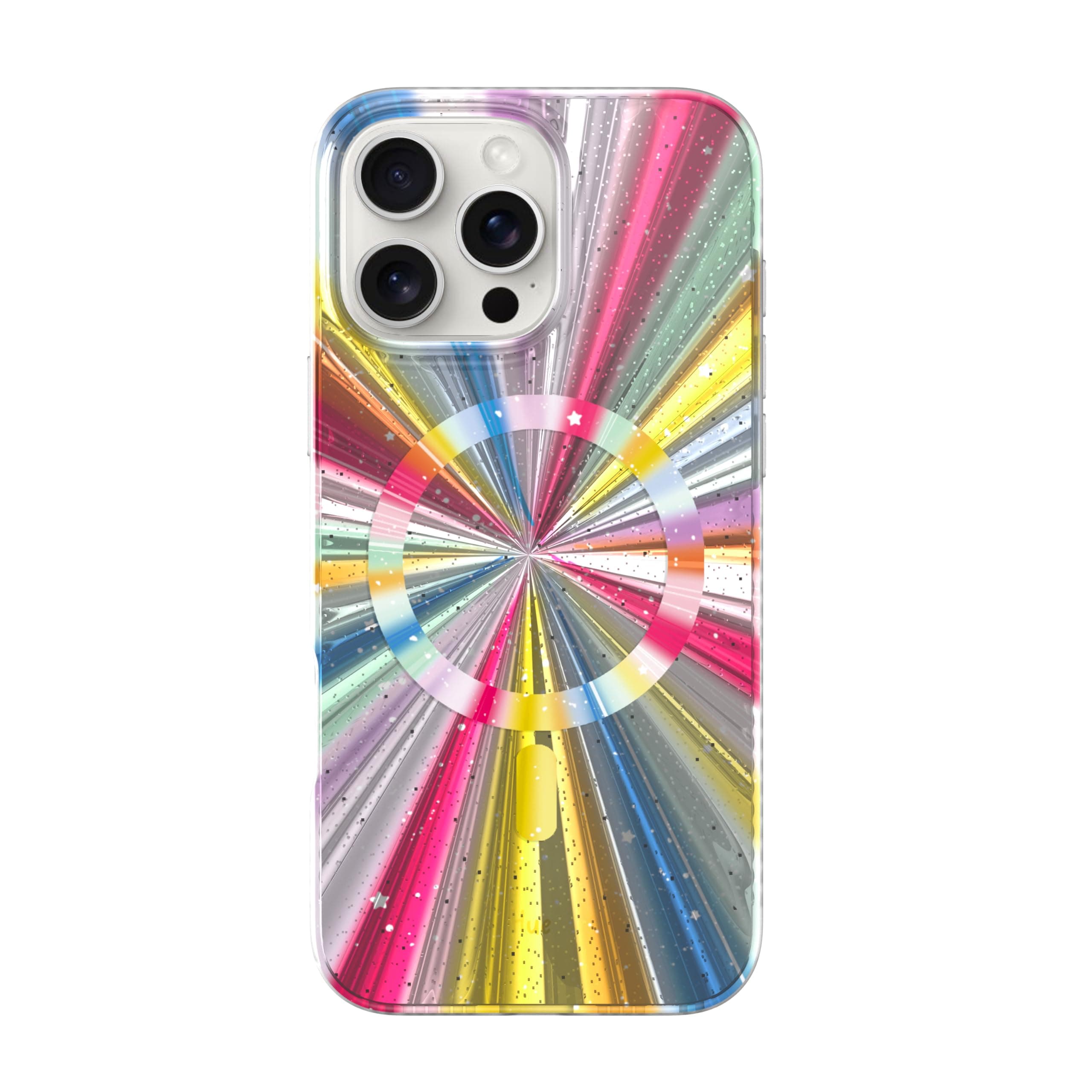 LONLI Hue - Magnetic Case for iPhone 16 Pro Max - [Compatible with Magsafe] - [360° Shock-Absorbent Bumper] - [Cute and Unique Phone Cover for Girls and Women] - Cosmic Portal